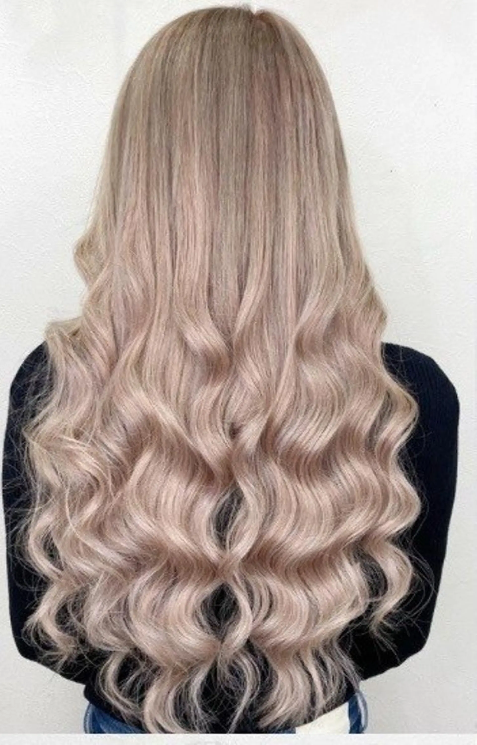 ロング エクステ 渡辺 ののはのヘアスタイル