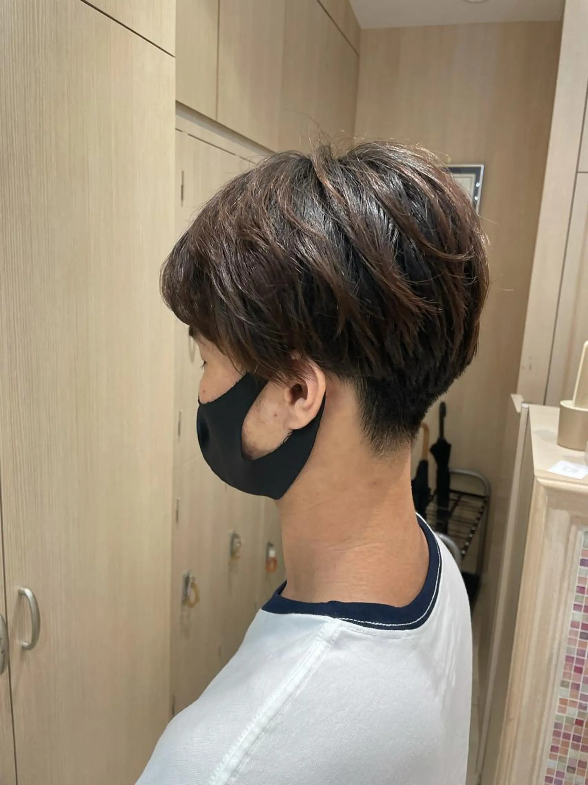 ショート パーマ メンズ メンズパーマ 韓国ヘアメイク🎀/ 縮毛矯正✨山本媛香のヘアスタイル