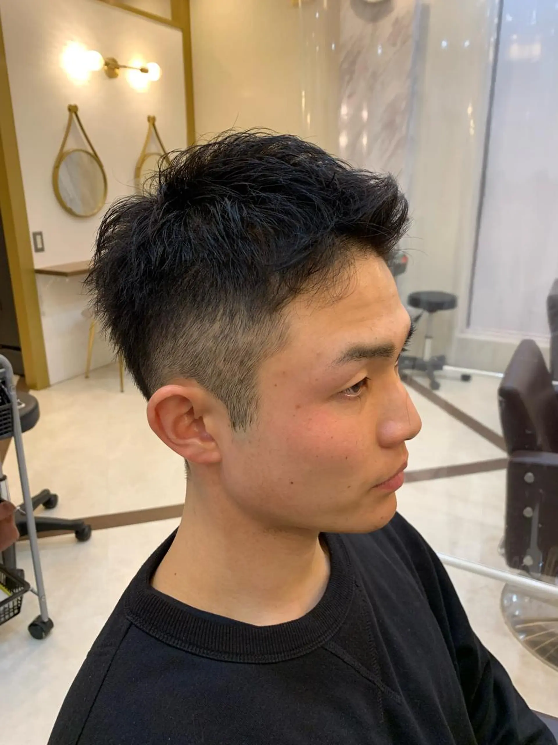 ショート メンズ 刈り上げ REM_aokijima所属・土屋 竣奨のヘアスタイル