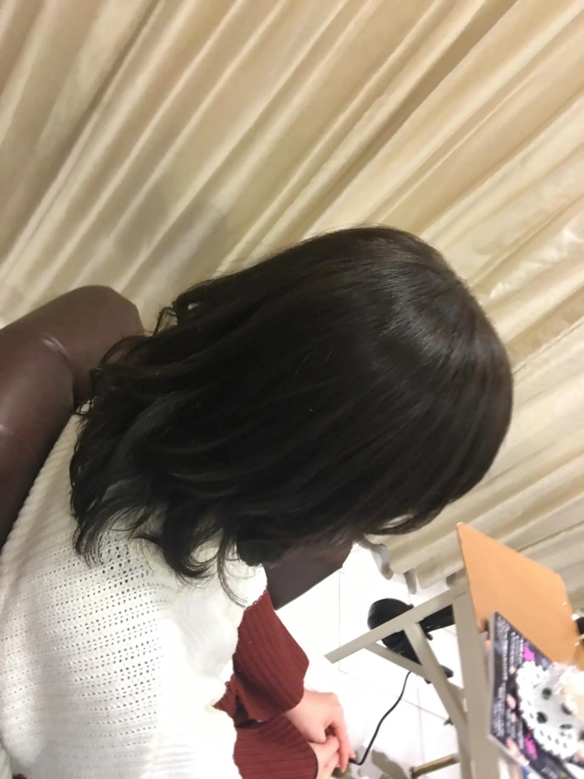 ミディアム カラー ブリーチカラー🌈 嘉名 真樹のヘアスタイル