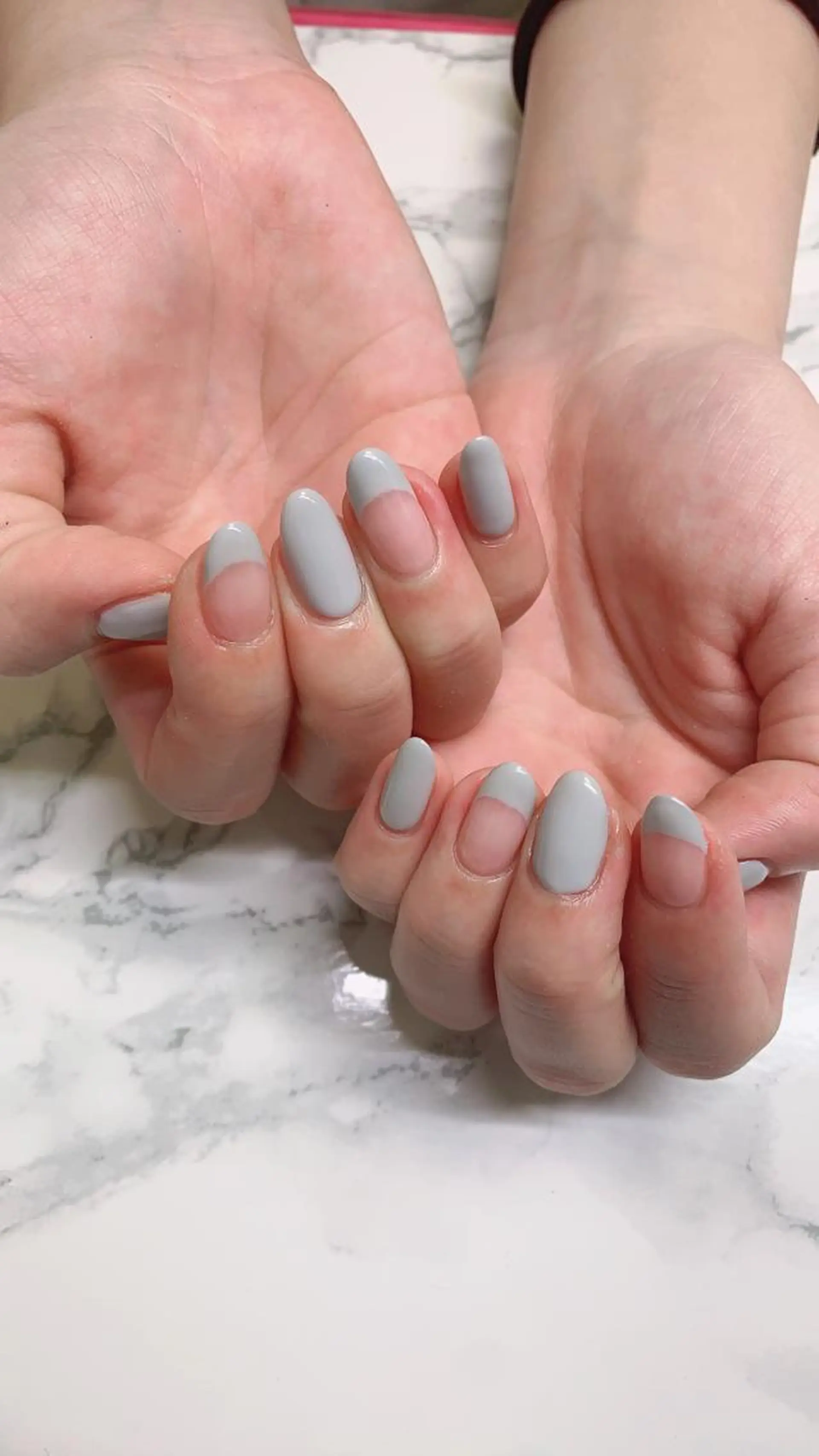 ネイル はな💎ネイル ワンホン、長さ出しのネイルデザイン