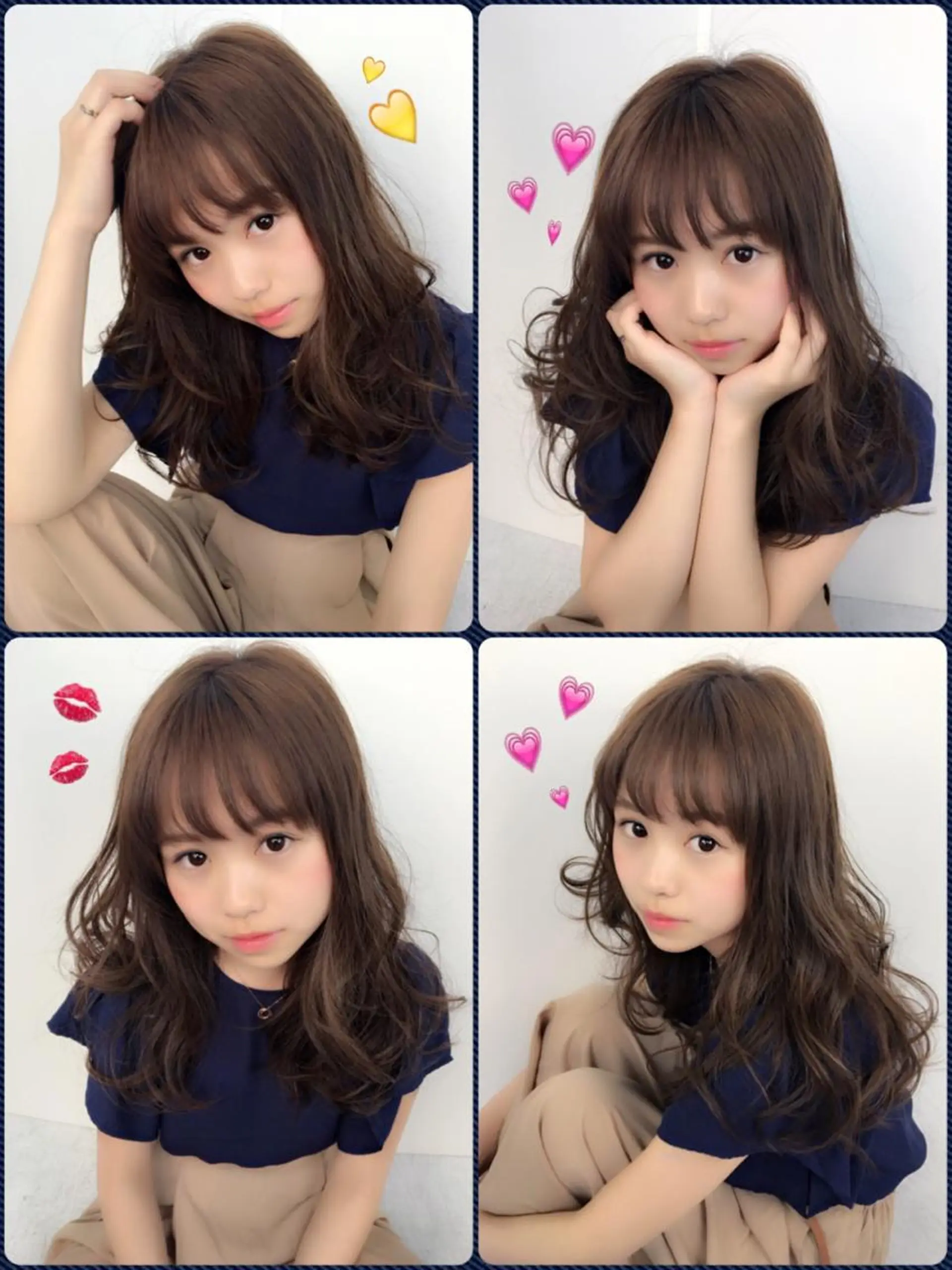 ロング パーマ 韓国ヘア得意❤︎森澤 悠佳のヘアスタイル