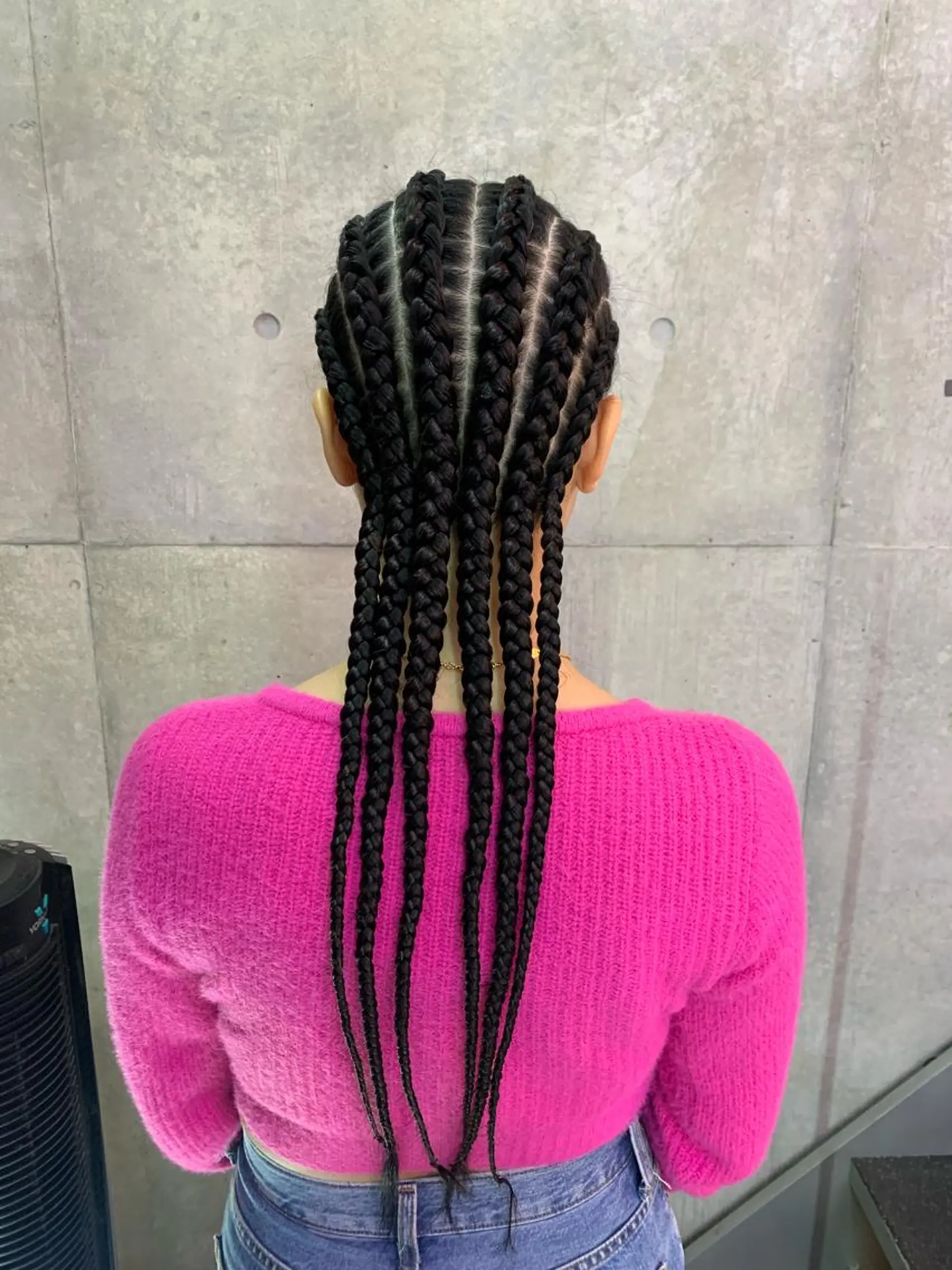 ロング ヘアアレンジ エクステ ヘアセット HARURU🪮✨ ブレイズ海外ヘアのヘアスタイル