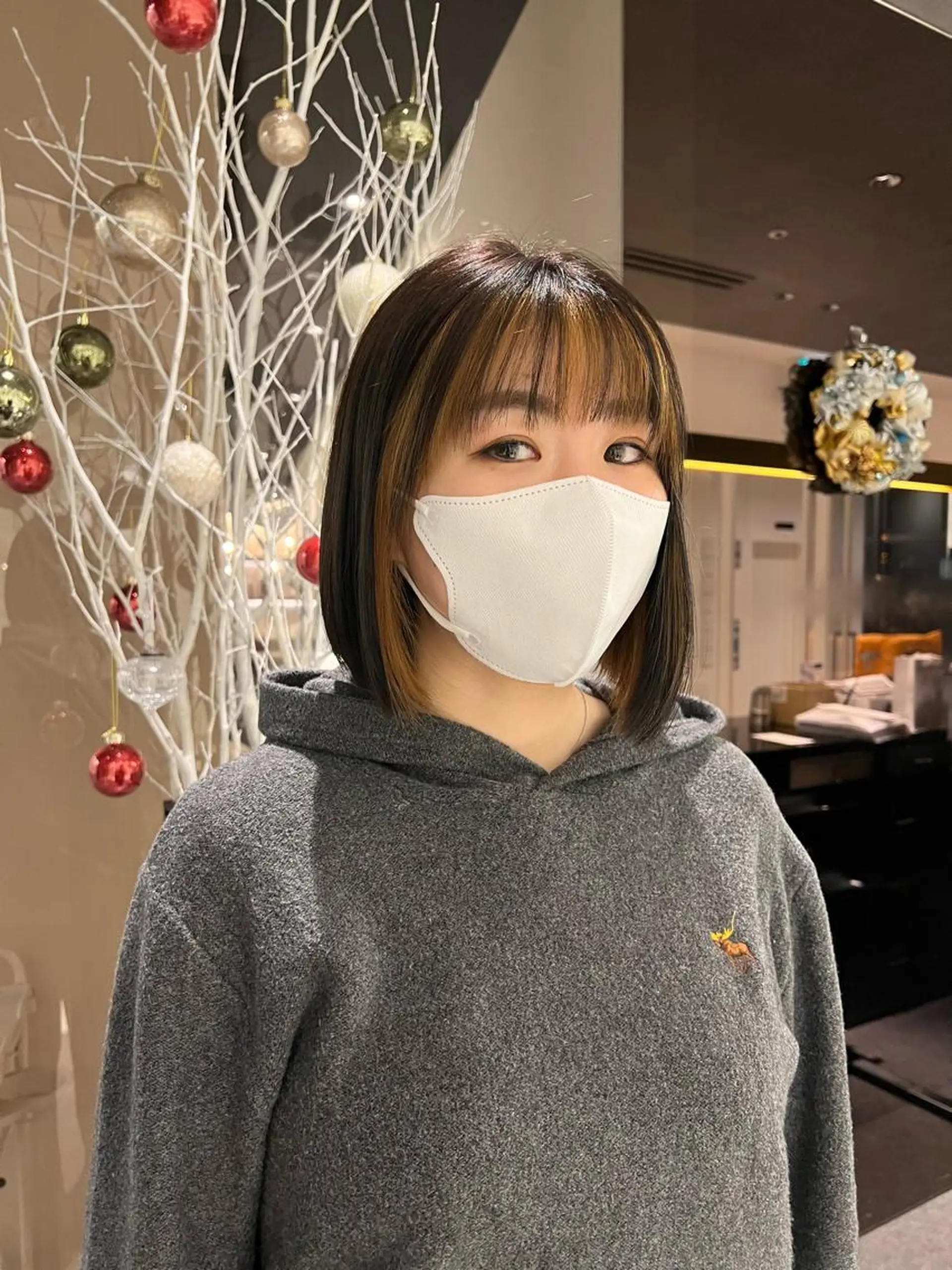 ミディアム カラー 💎K-two名古屋 安田ちづる💎のヘアスタイル