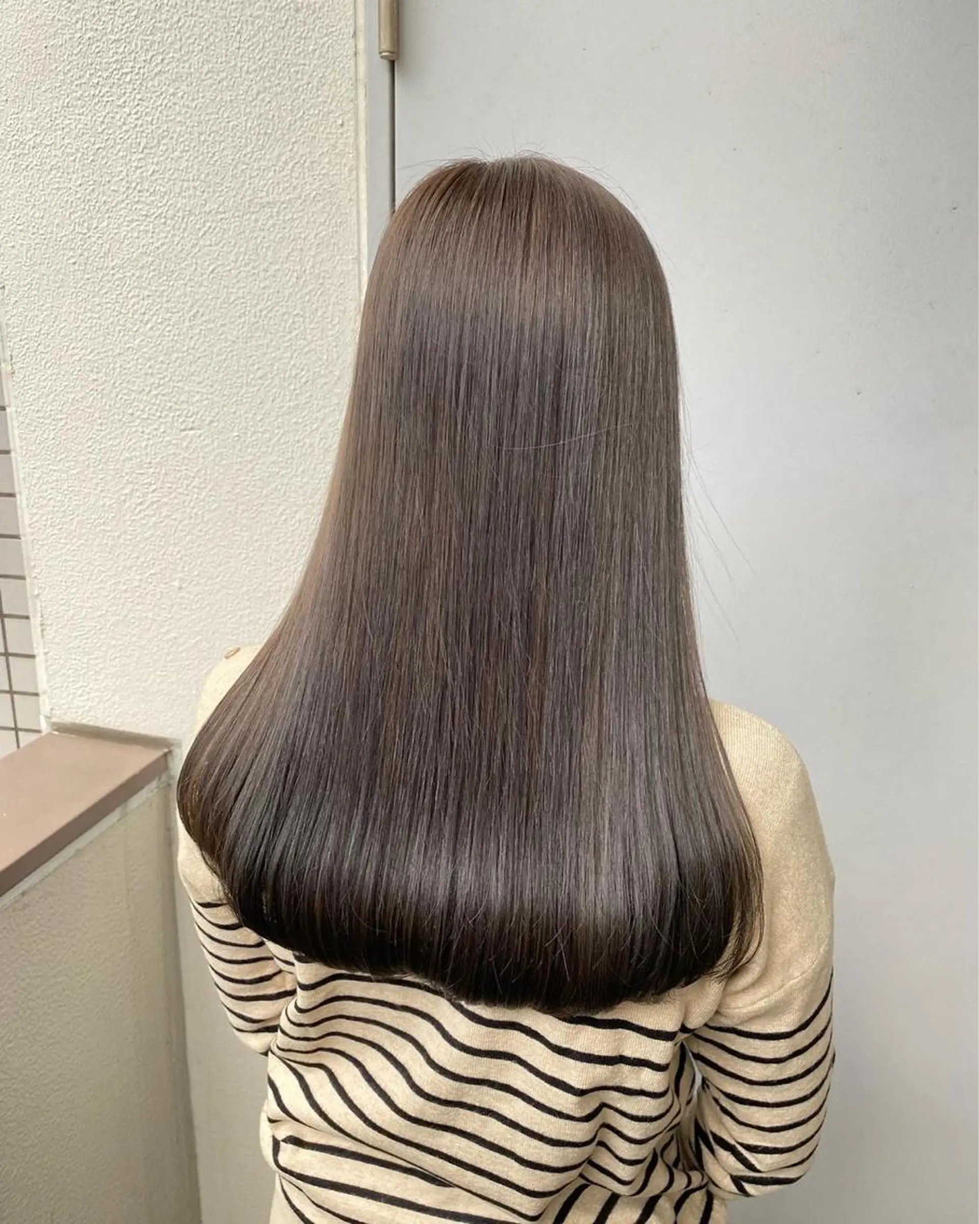 ミディアム ヘアアレンジ 艶カラー の達人のヘアスタイル