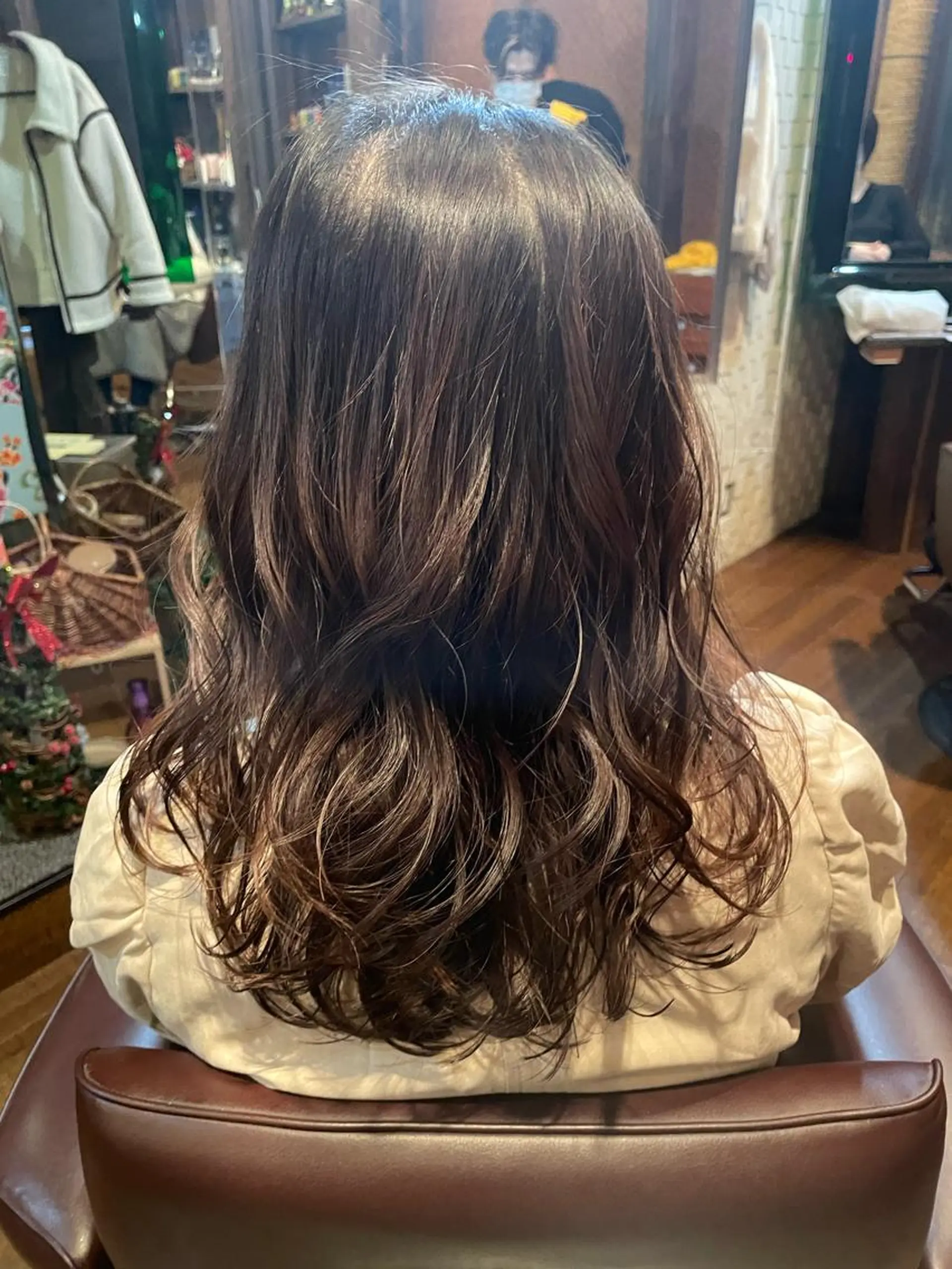 セミロング カット 韓国ヘア/レイヤー 🇰🇷/艶髪/長橋のヘアスタイル