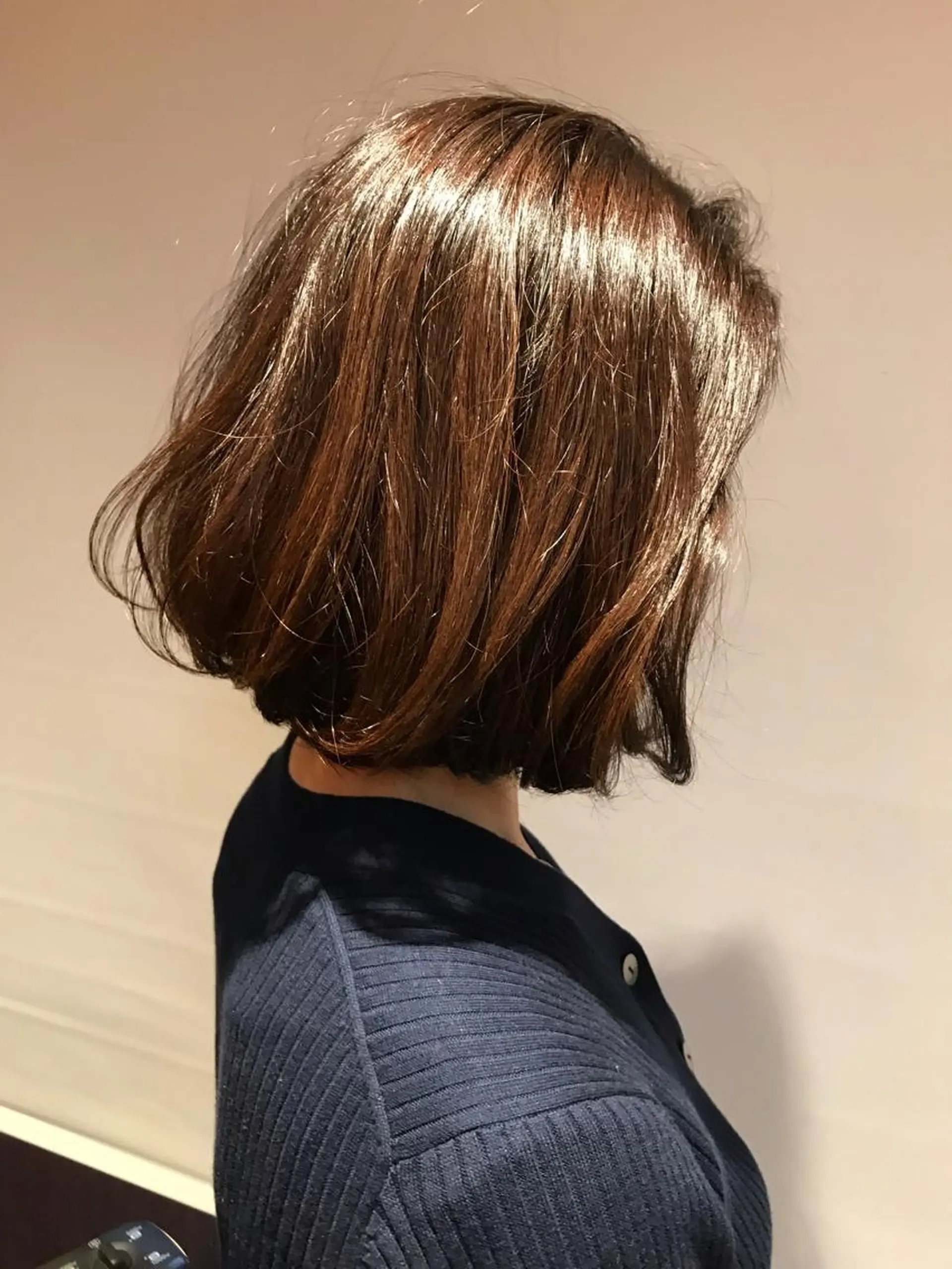 ミディアム カラー BIANCO北堀江 AKANEのヘアスタイル