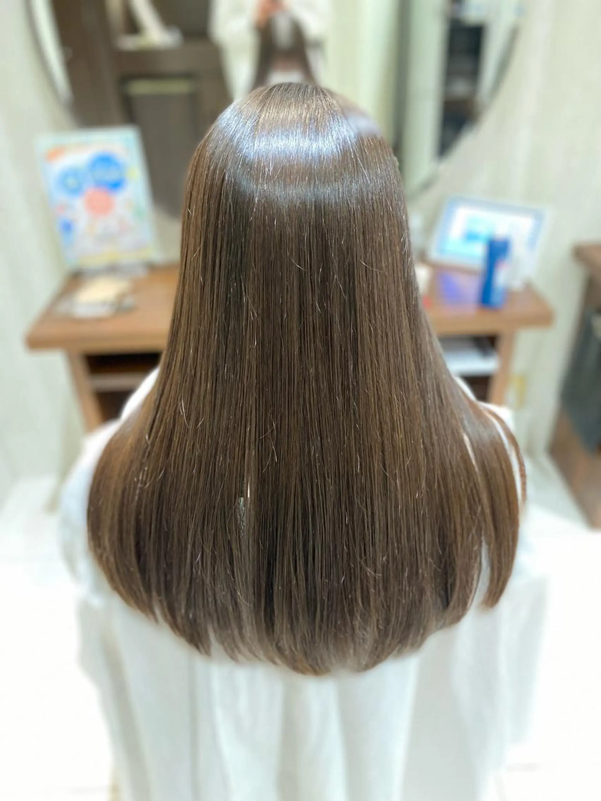 ロング 縮毛矯正専門家 大桃史朗のヘアスタイル