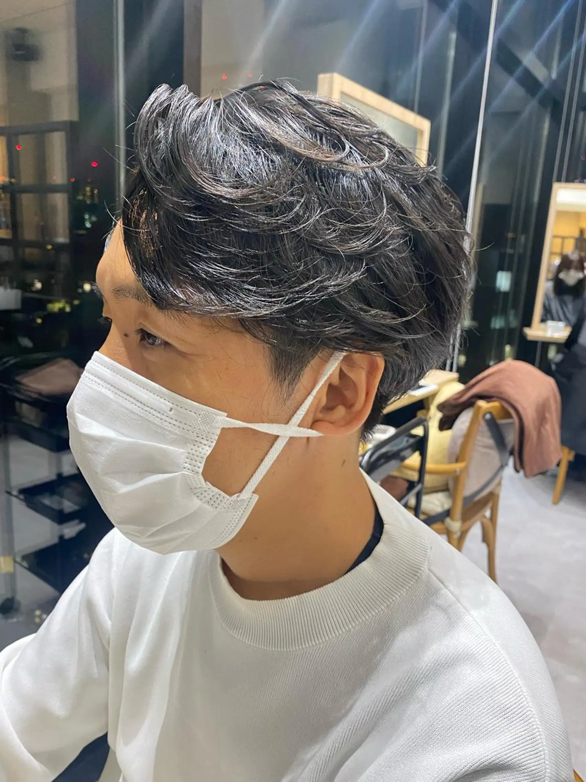 パーマ メンズ カット パーマ トリートメント Dxxxx III所属・女性目線の大人 メンズ*Ayakaのヘアスタイル