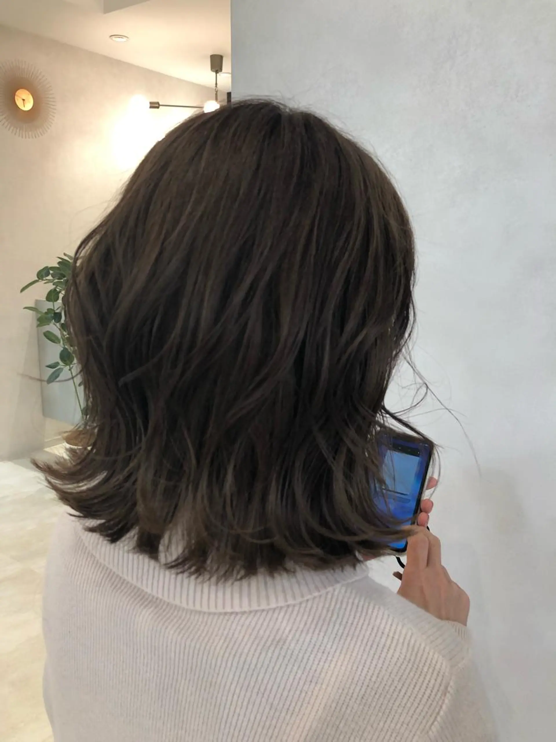 ミディアム カラー 天野 涼のヘアスタイル