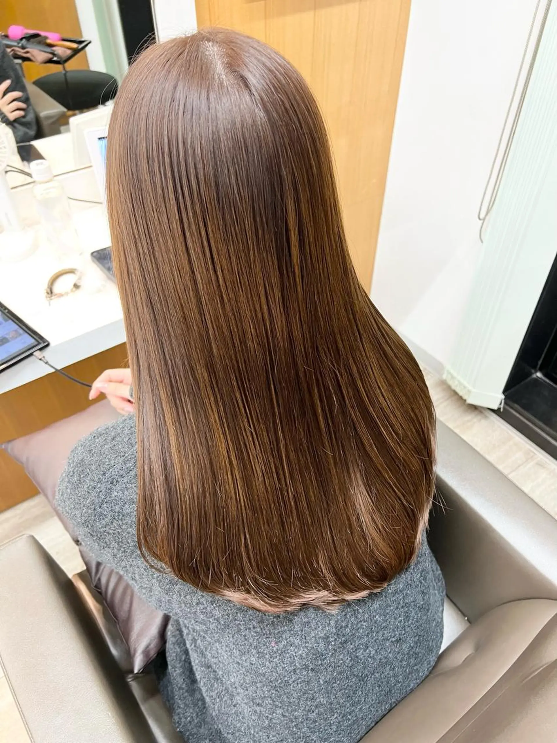 ロング カラー 透明感カラー/ イルミナカラーヒロキのヘアスタイル