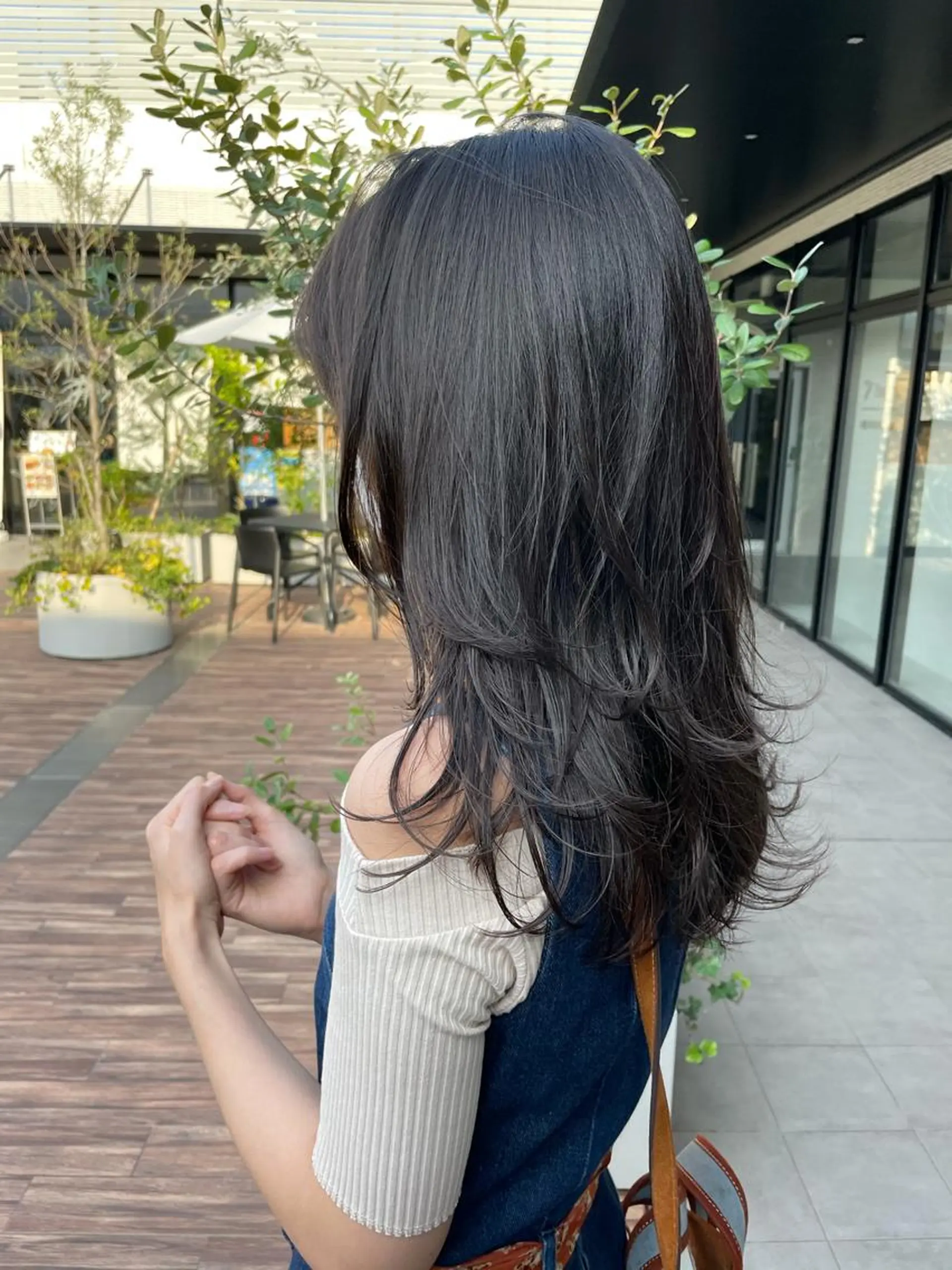 ロング カラー レイヤーカット クドウレイ fifth渋谷のヘアスタイル