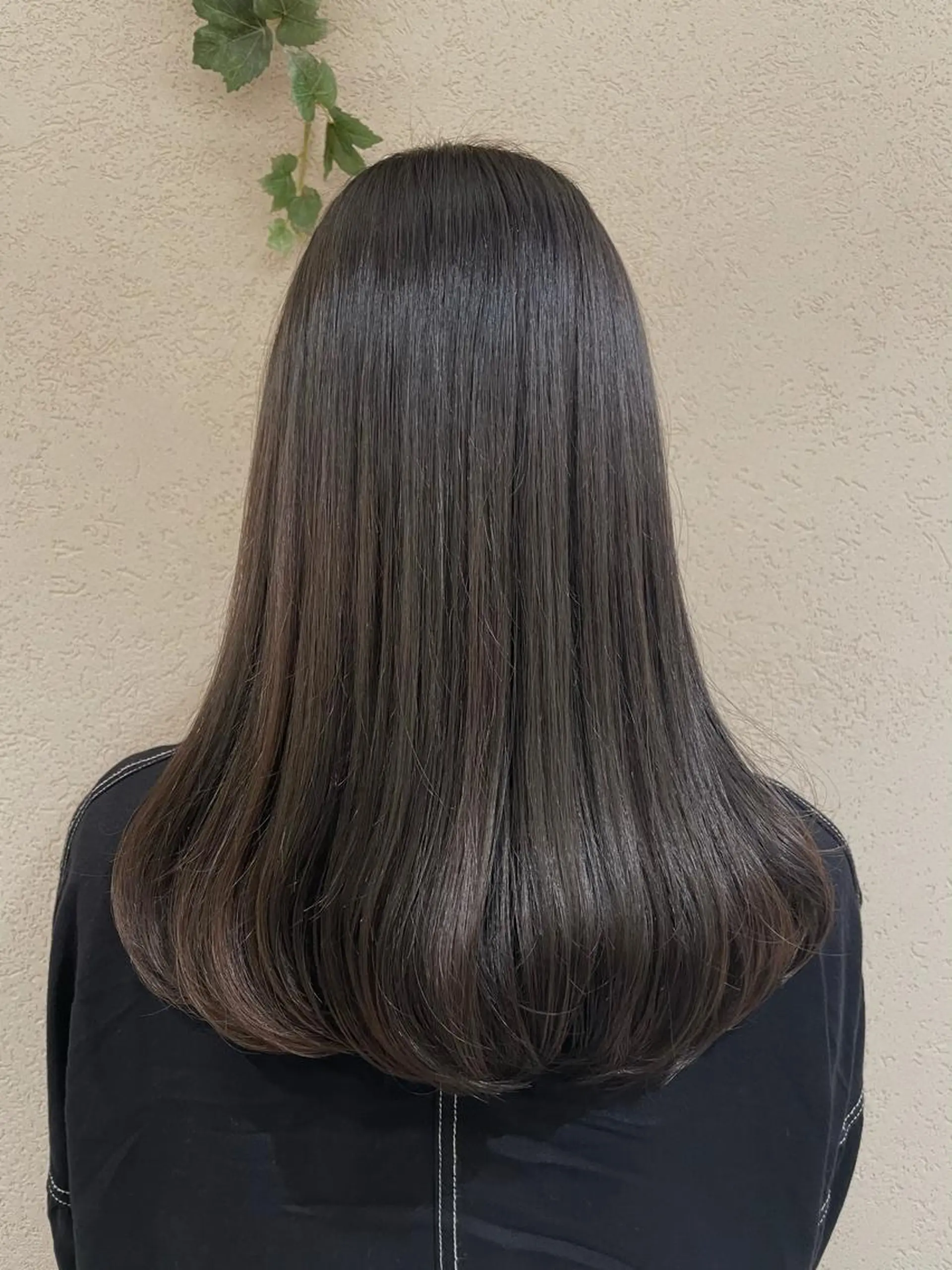 セミロング カラー シャドールーツ美容師 篠原康太のヘアスタイル