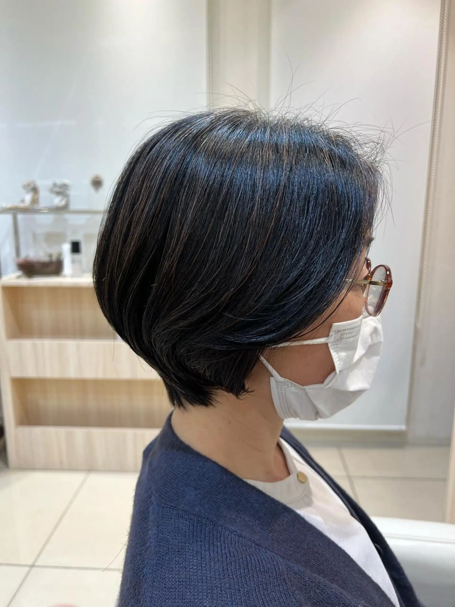 ショート オージュアソムリエ 遠藤大河のヘアスタイル