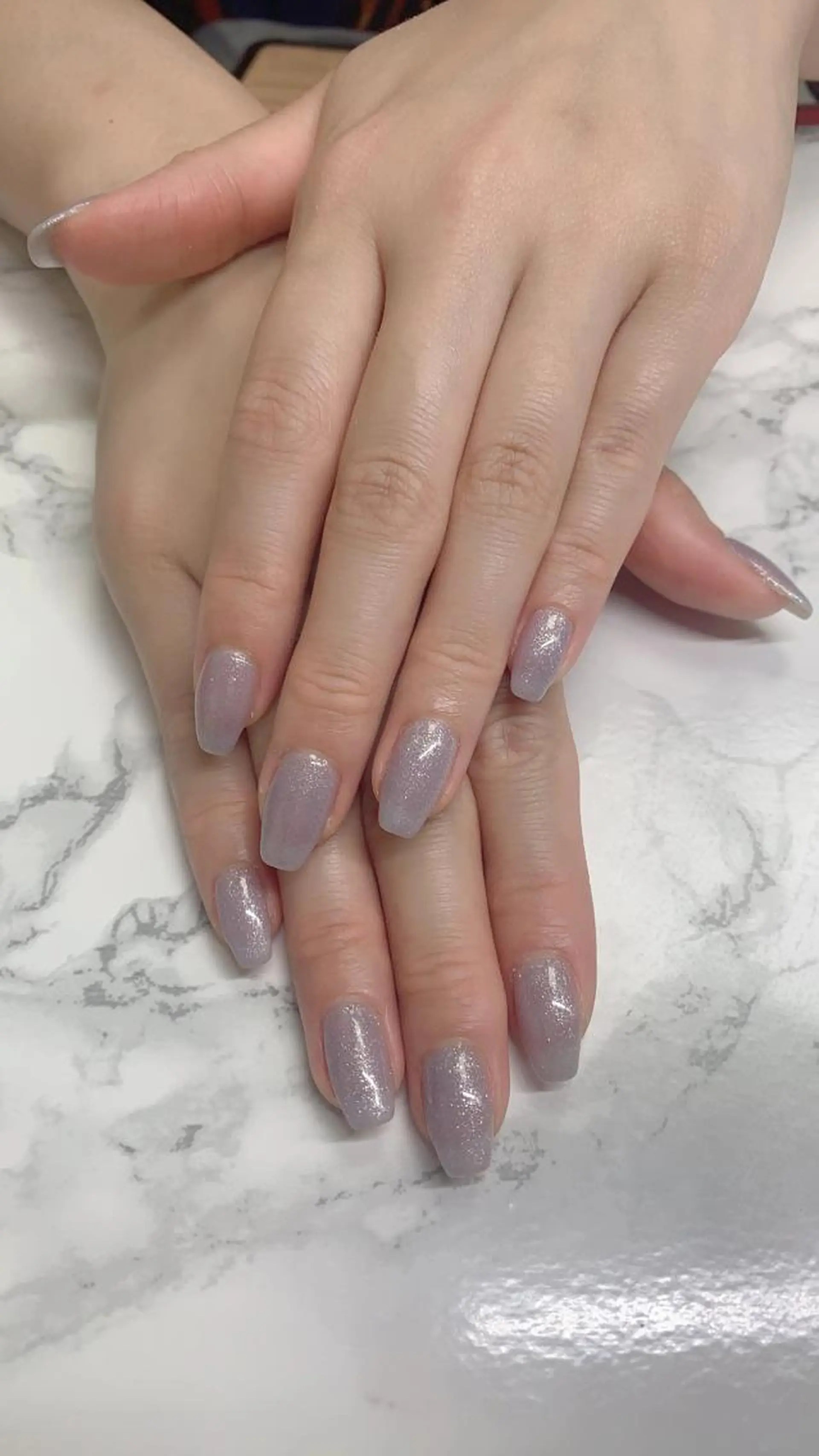 ネイル はな💎ネイル ワンホン、長さ出しのネイルデザイン