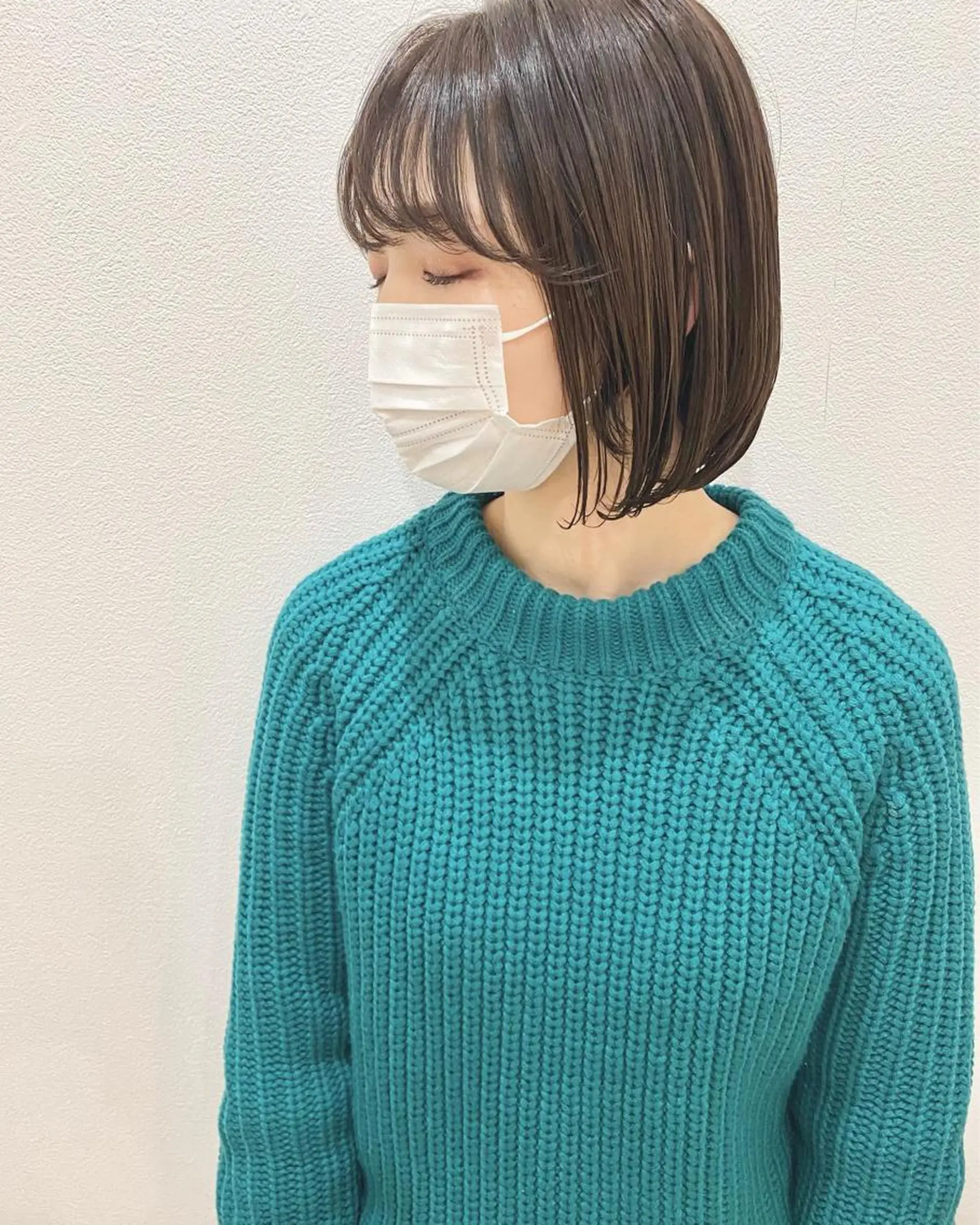 ショート カット ヘアカラー トリートメント MYRTLE TSUNODAのヘアスタイル