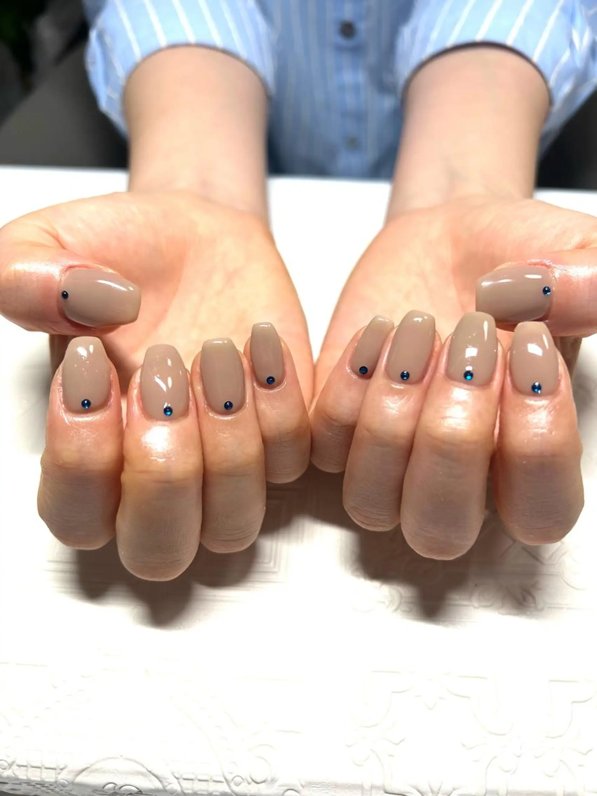 ショート 渋谷　Laugh 8301のネイルデザイン