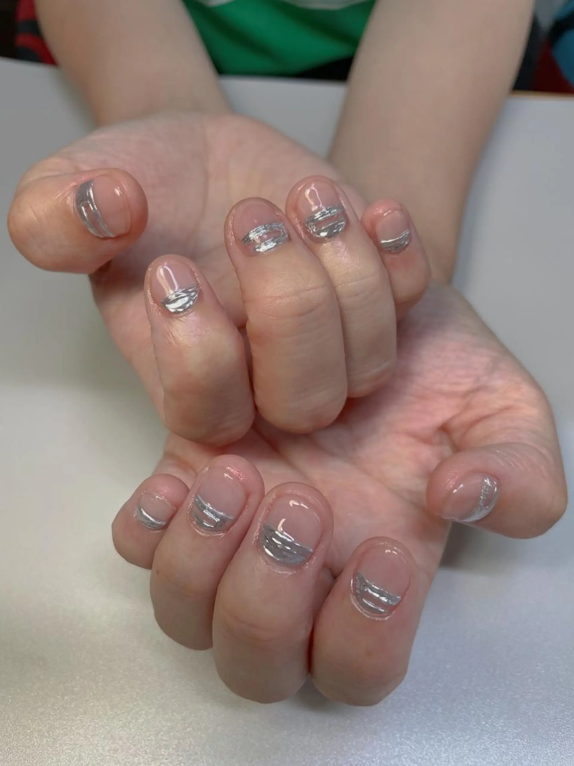 ネイル アートネイル ミラーネイル ハンドネイル kipinail 川﨑えりかのネイルデザイン