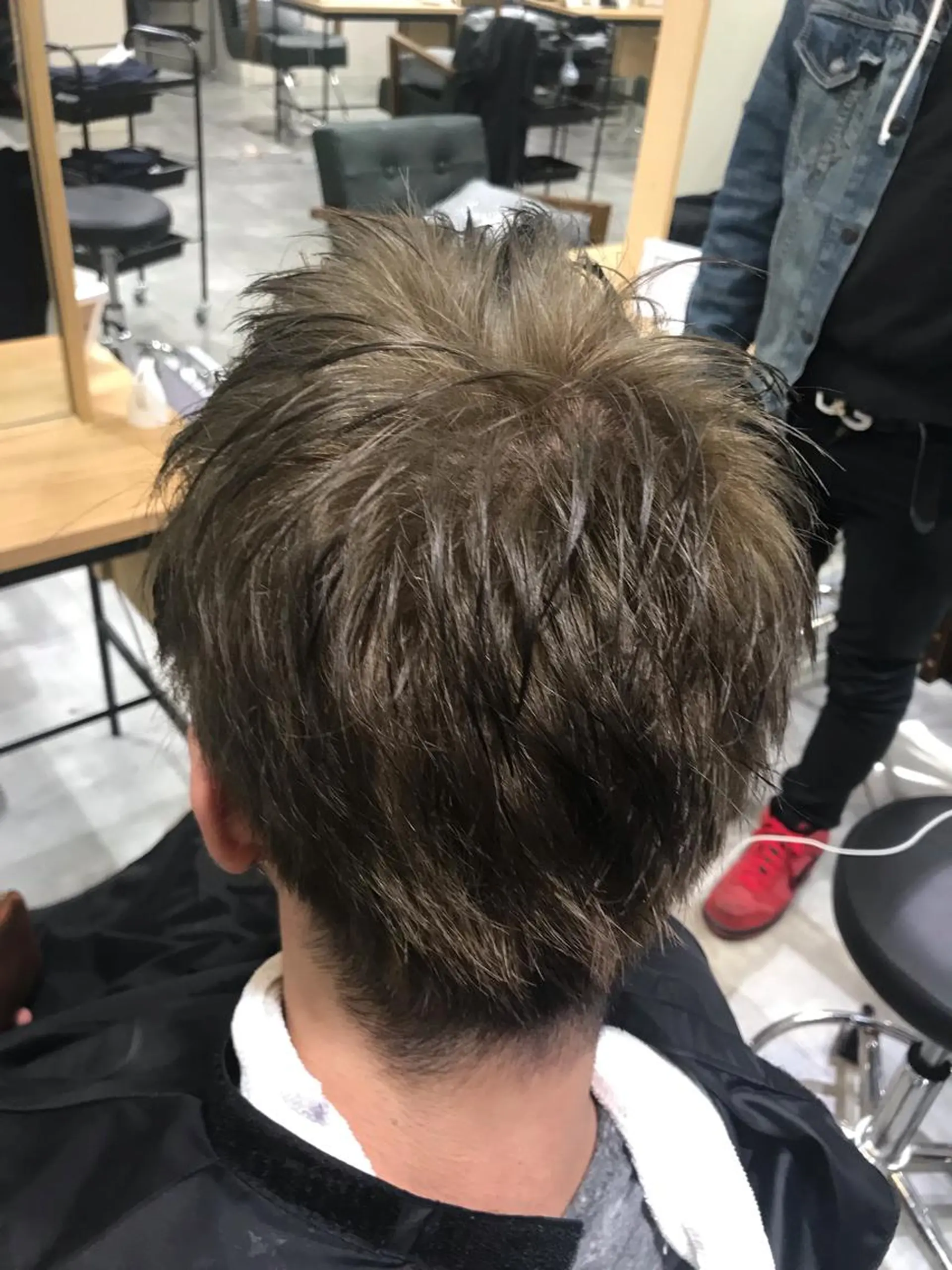 カラー メンズ Tink　天神店所属・今村賢治/メンズ/ レイヤー✨艶カラーのヘアスタイル