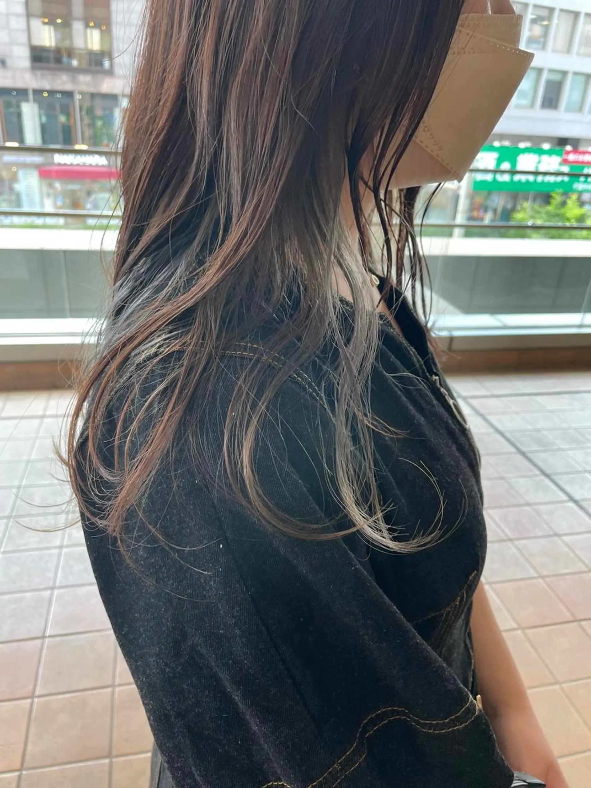ロング カラー 千葉 香奈のヘアスタイル