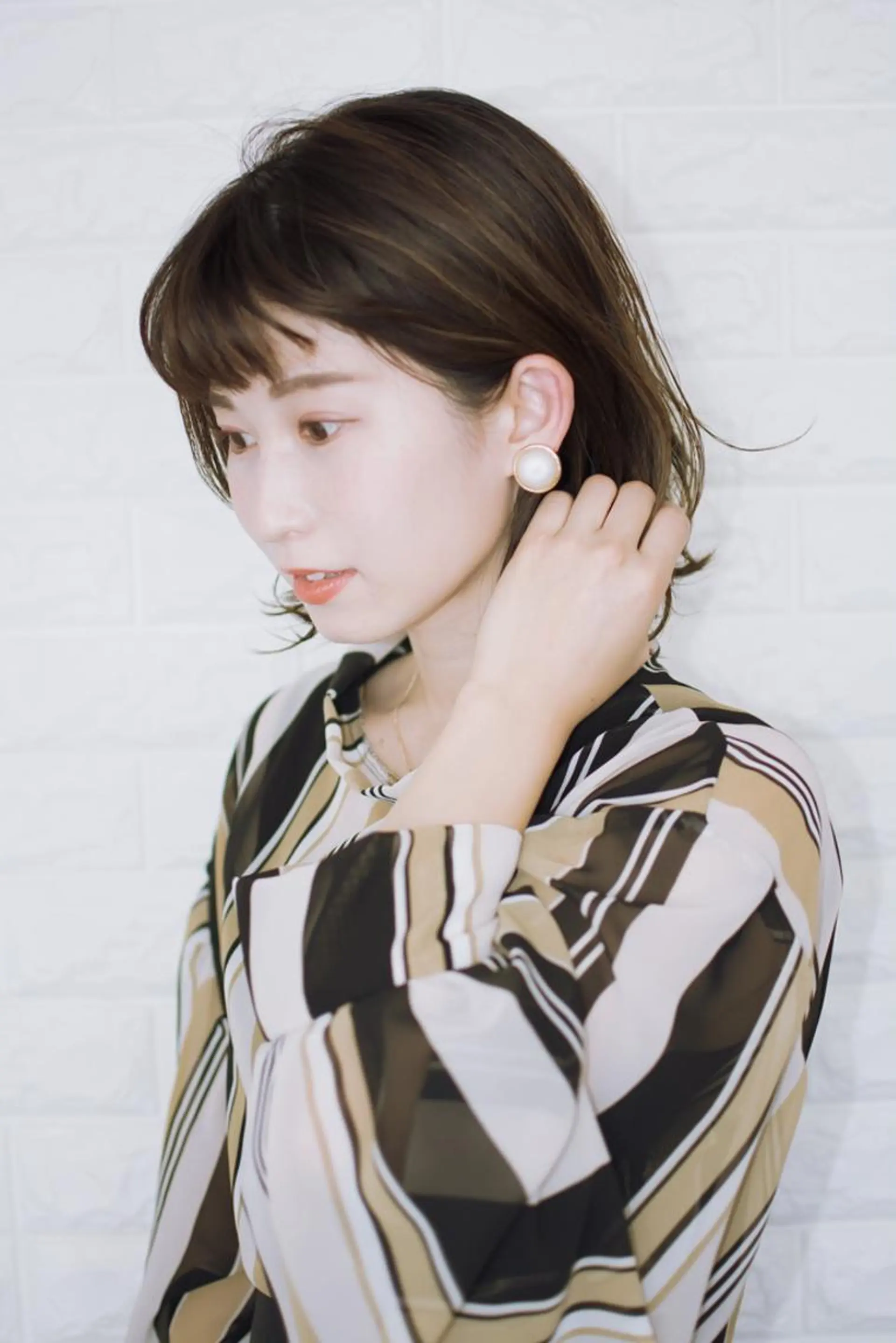 ショート カラー ショートボブ ベージュカラー ブルーカラー ブルージュ グレージュ カット ヘアカラー トリートメント 斉藤 正敏のその他イメージ