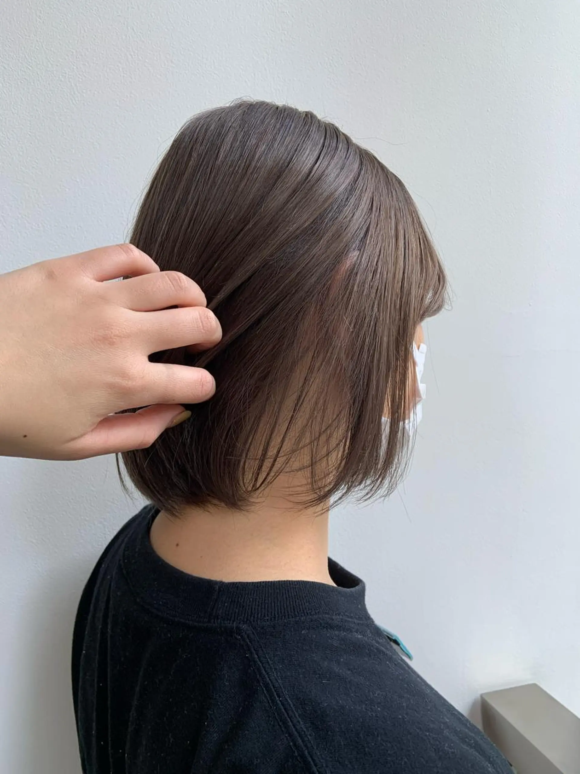 ショート カラー ベージュカラー air -GINZA tower所属・小潟 千尋のヘアスタイル