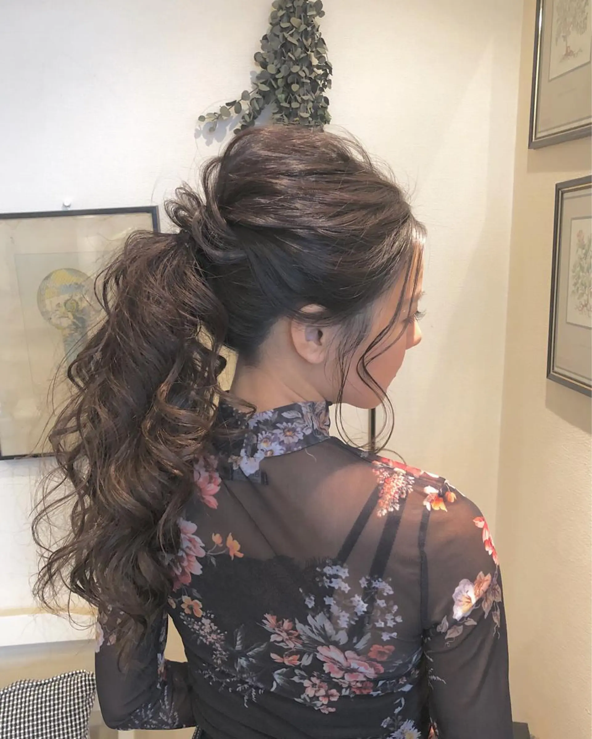 ロング ヘアアレンジ Takagi Nanamiのヘアスタイル