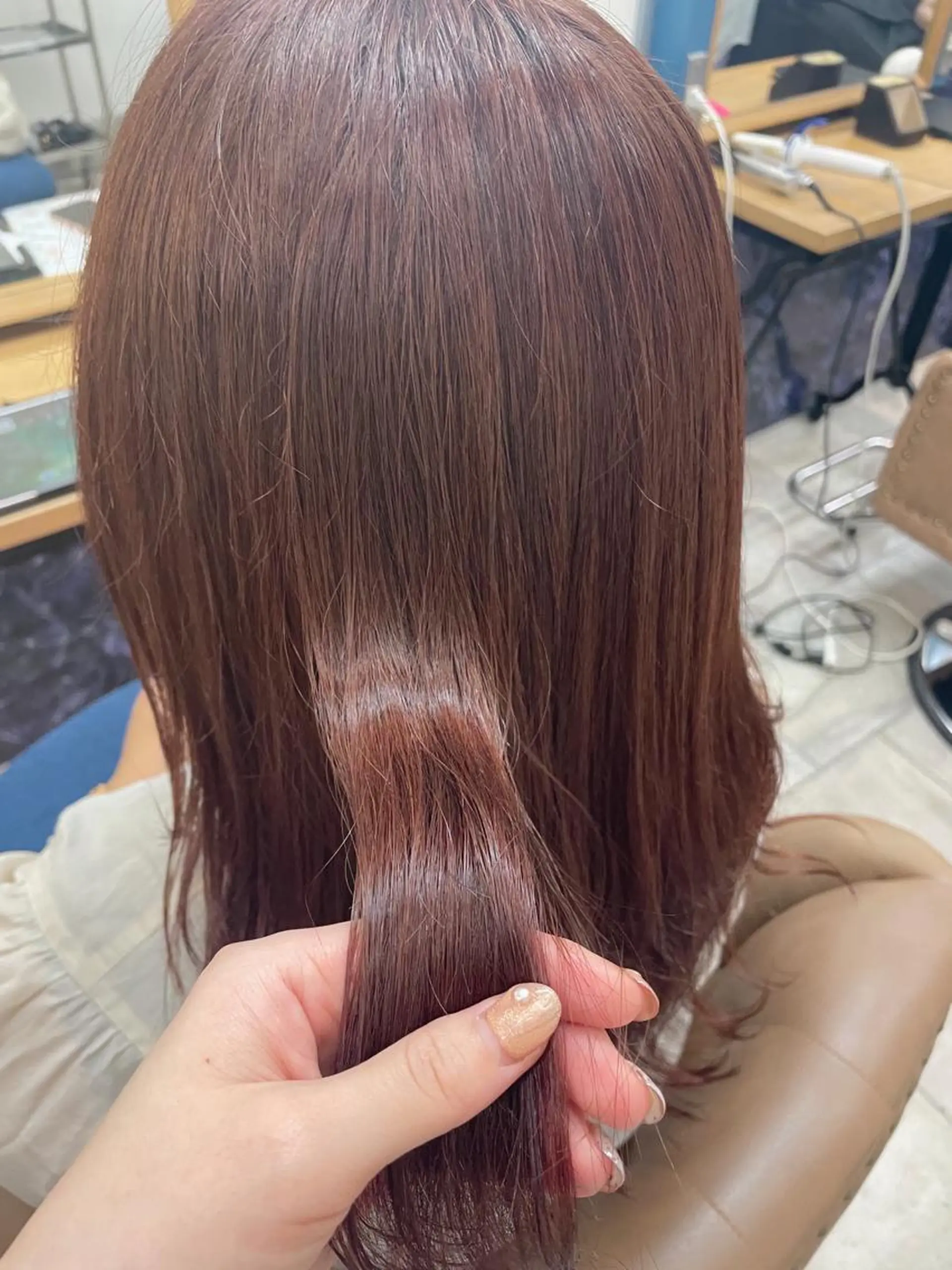 ロング カラー ヘアカラー トリートメント 🍒新家 さくら🍒のヘアスタイル