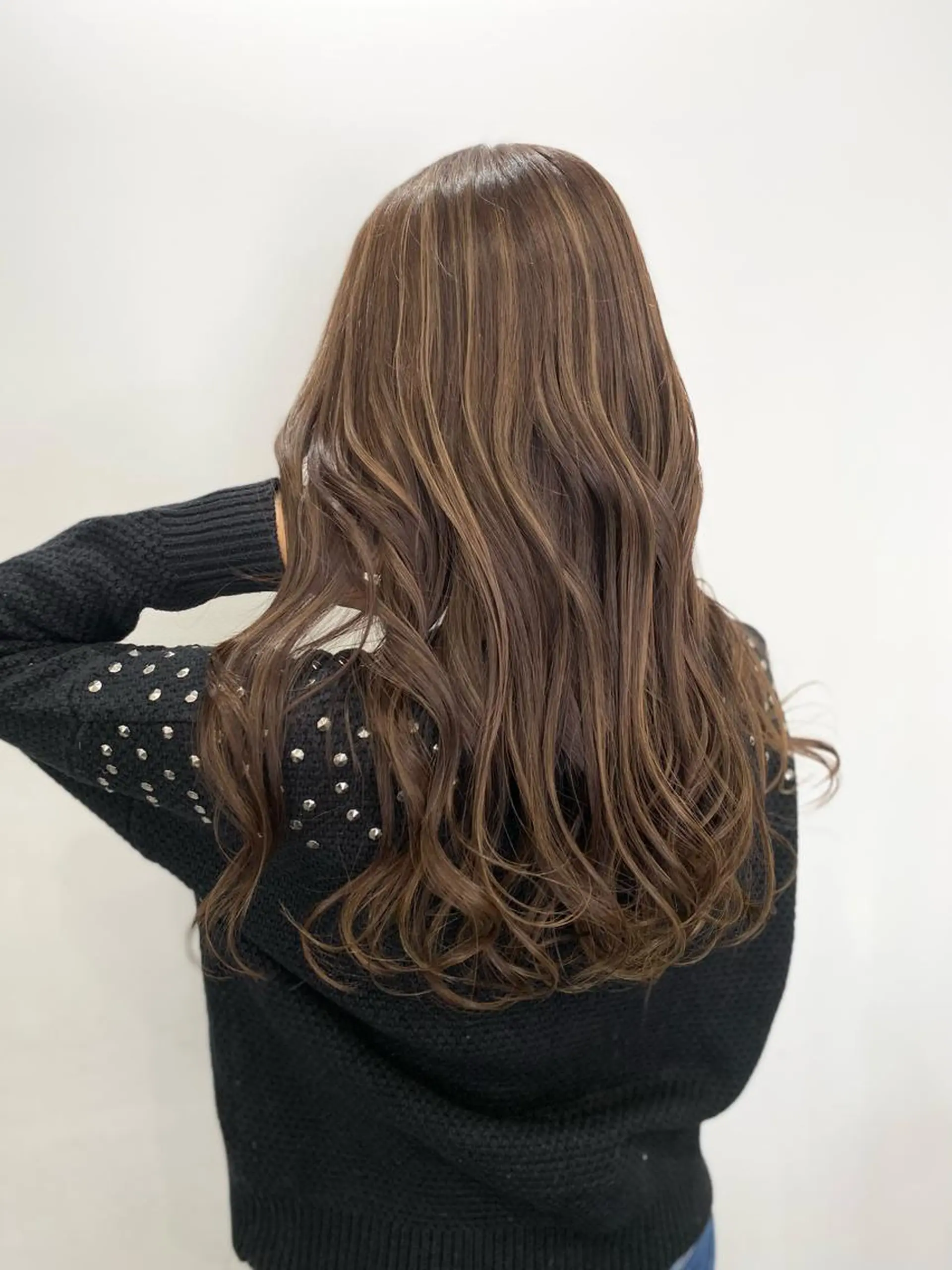 ロング カラー ヘアカラー トリートメント opus 店長大和 レイヤー/赤み消しのヘアスタイル