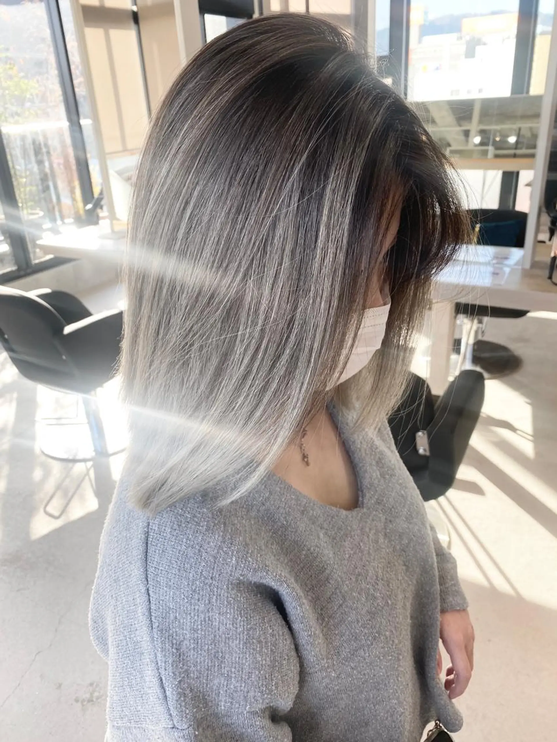 ショート カラー ヘアアレンジ ネイル マツエク・マツパ アイブロウ バレイヤージュ レイヤーカット ヘアカラー トリートメント 井上 一平のヘアスタイル