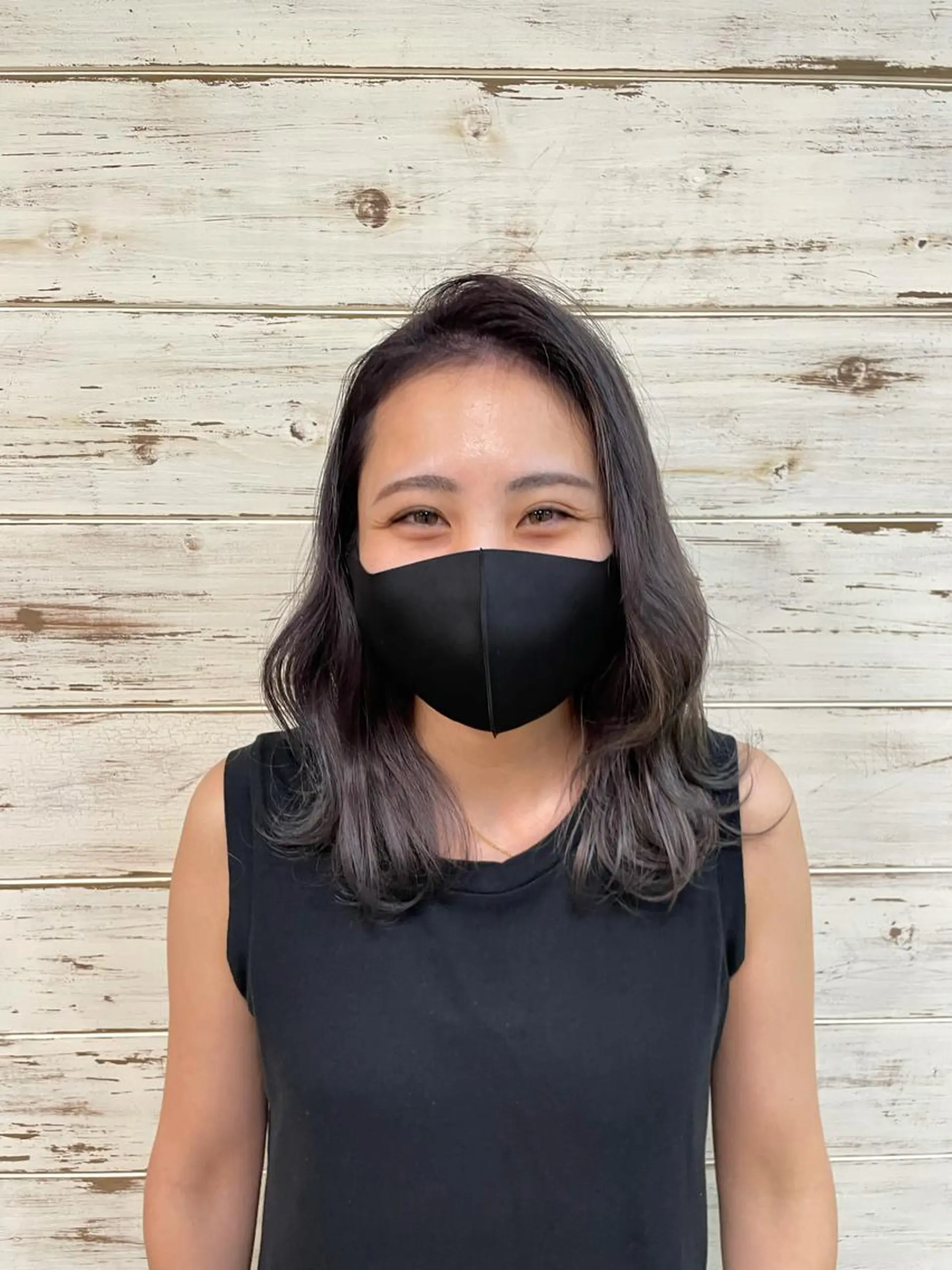 ミディアム カラー 高橋 みく/ minim 暖色のヘアスタイル