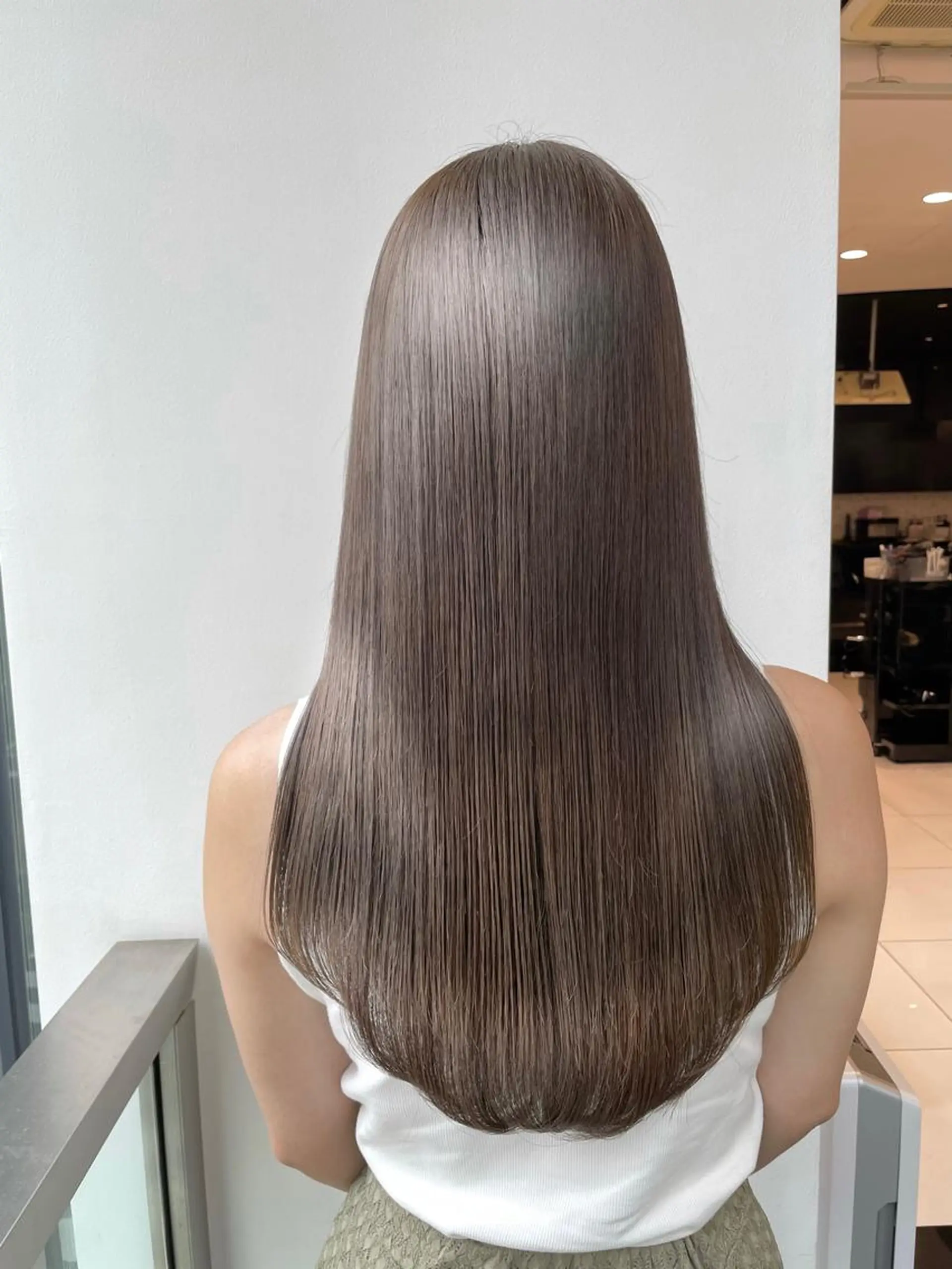 ロング JAMシェアサロン ブランエスパ店所属・大人世代 髪質改善のヘアスタイル