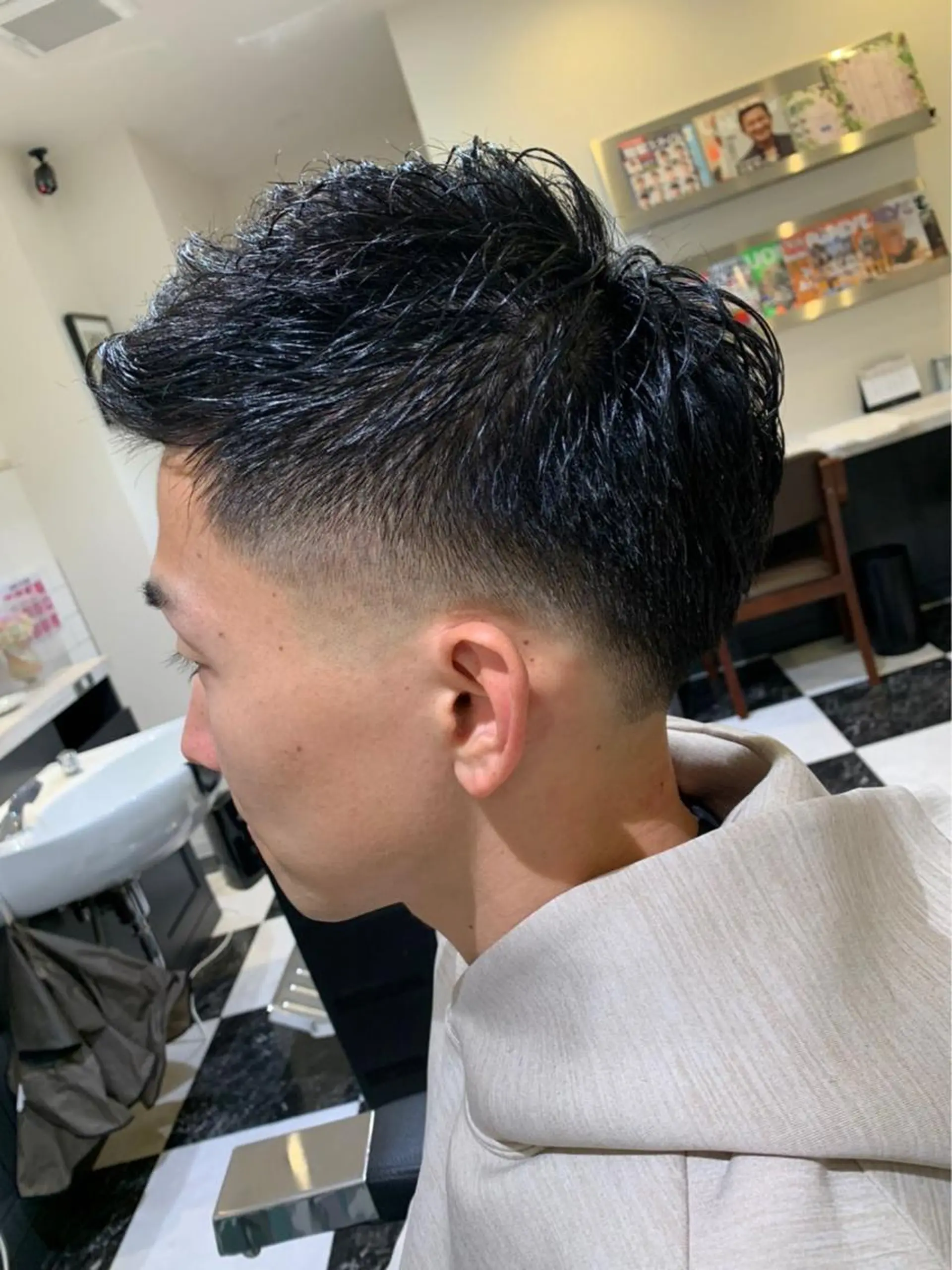 ショート ベリーショート ショートヘア ルシードスタイル クリザンテーム所属・佐藤 睦月のヘアスタイル