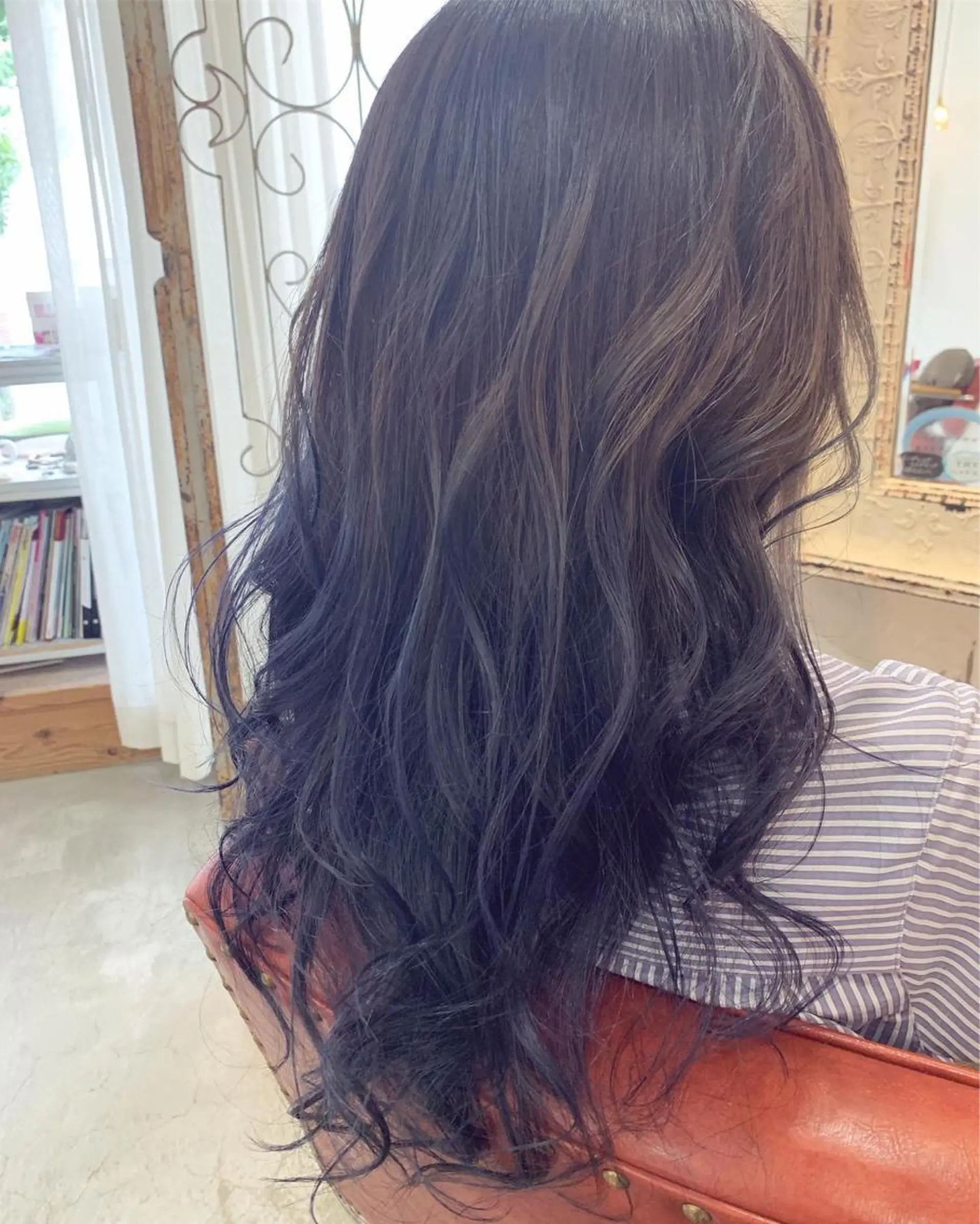 ロング カラー fio マナミのヘアスタイル