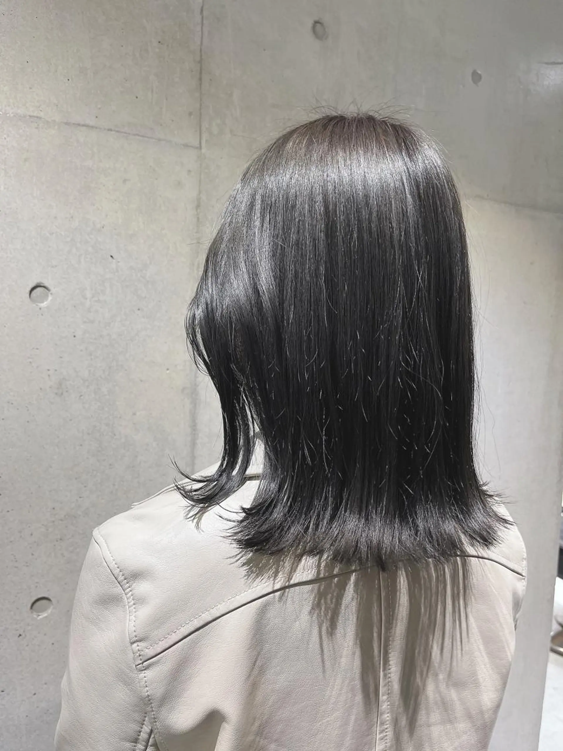 セミロング カット ヘアカラー トリートメント 🌫️大人韓国ヘア 🌫️naoyaのヘアスタイル