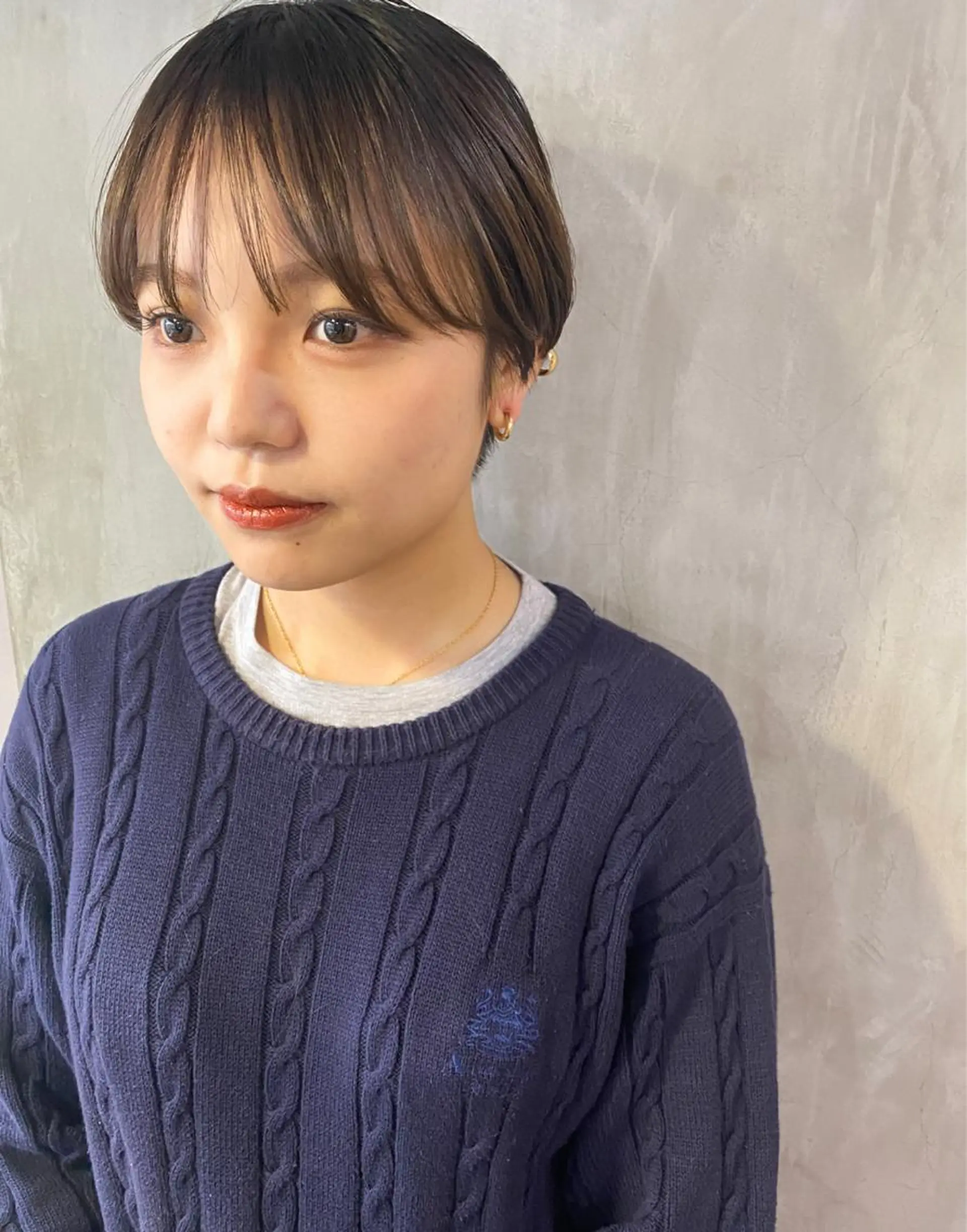ショート カラー ヘアアレンジ stylist/蛯谷 珠里のヘアスタイル
