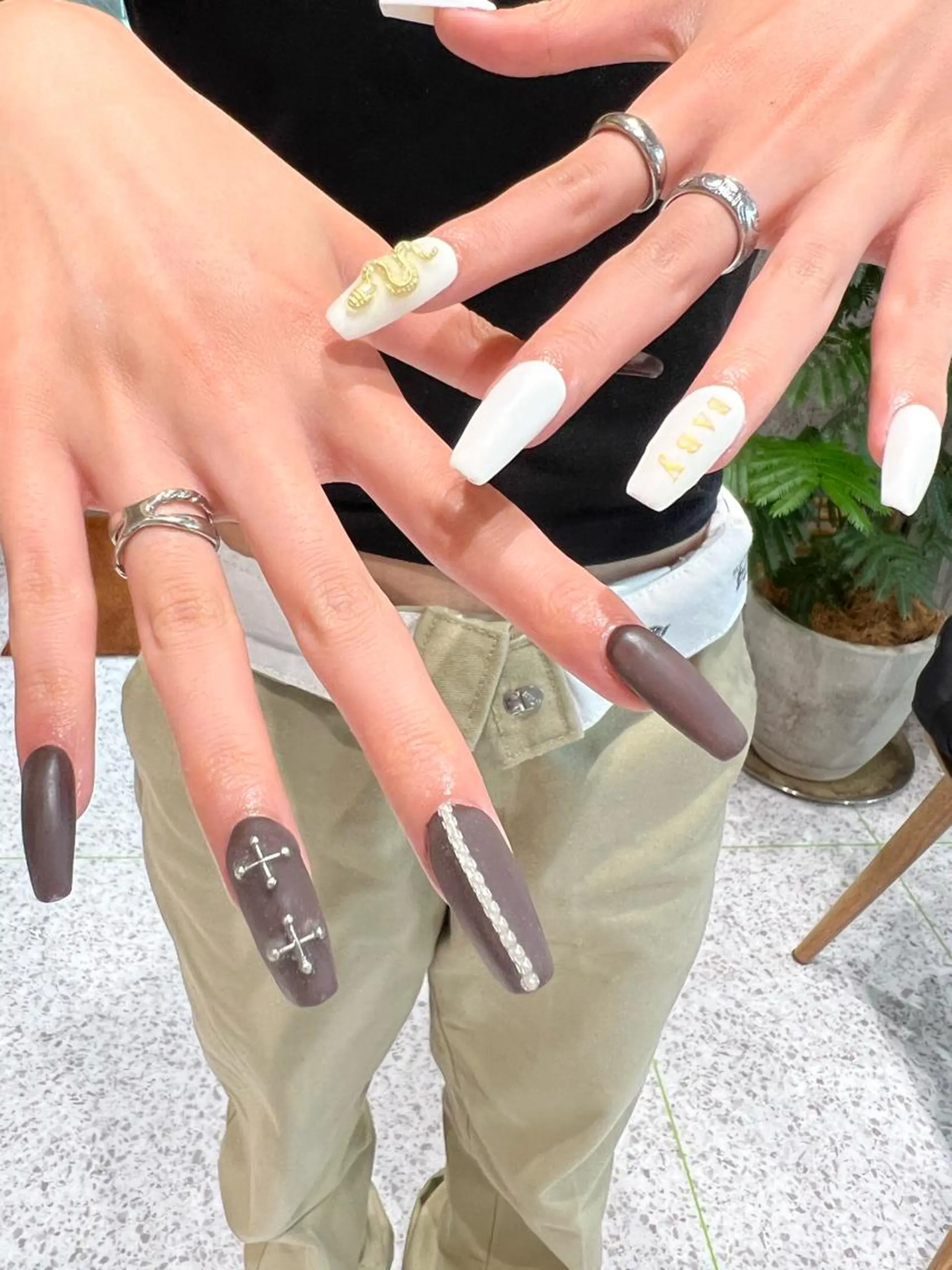 ネイル 個性派/中韓ネイル SAKURAのネイルデザイン