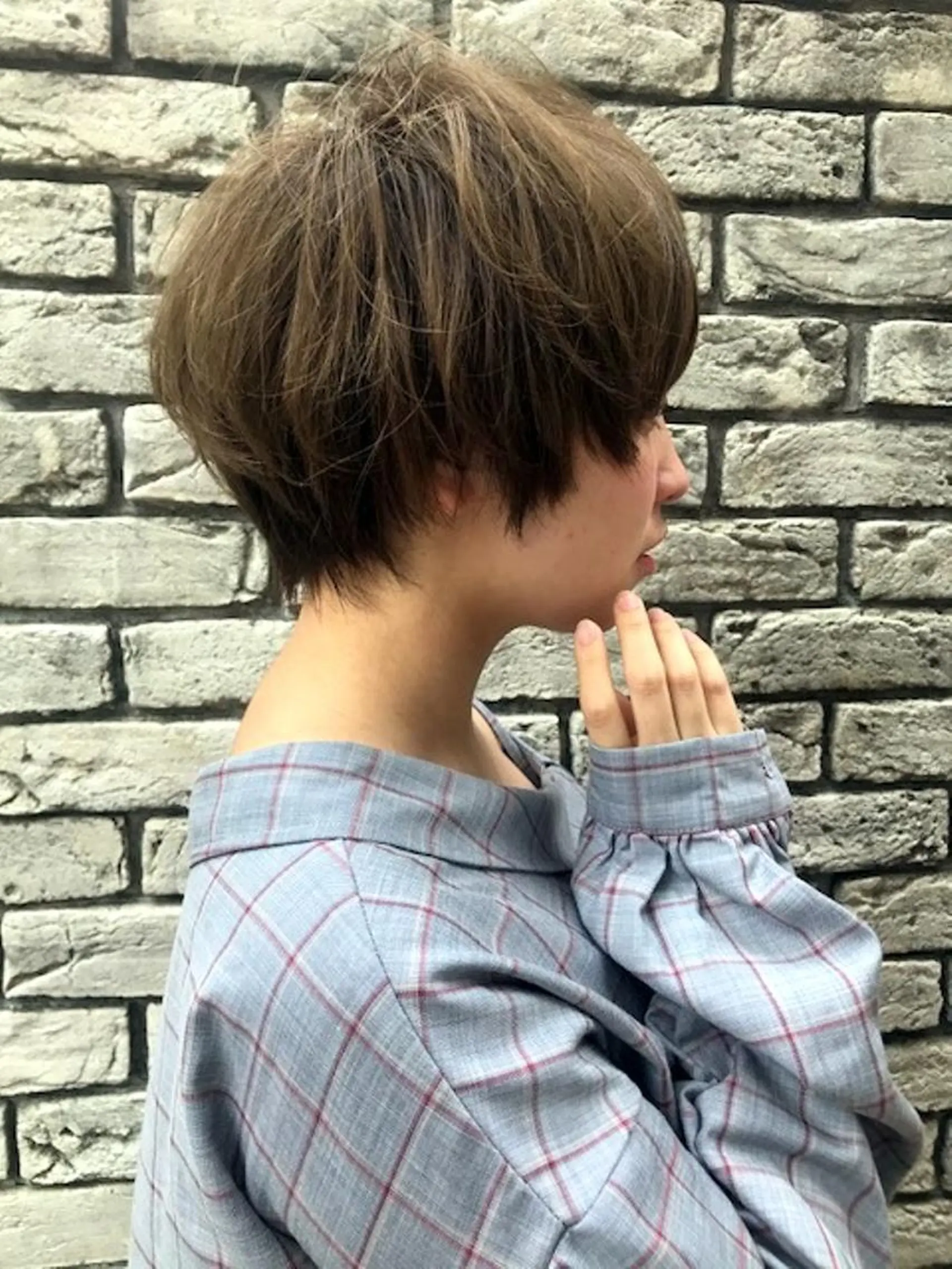 ショート カラー 羽田 ひろむのヘアスタイル