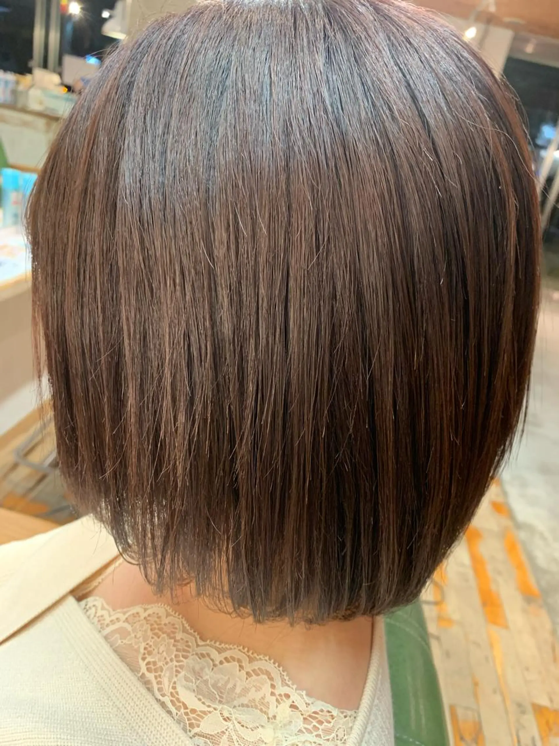 ショート カラー バイオレットカラー SATO RISAのヘアスタイル