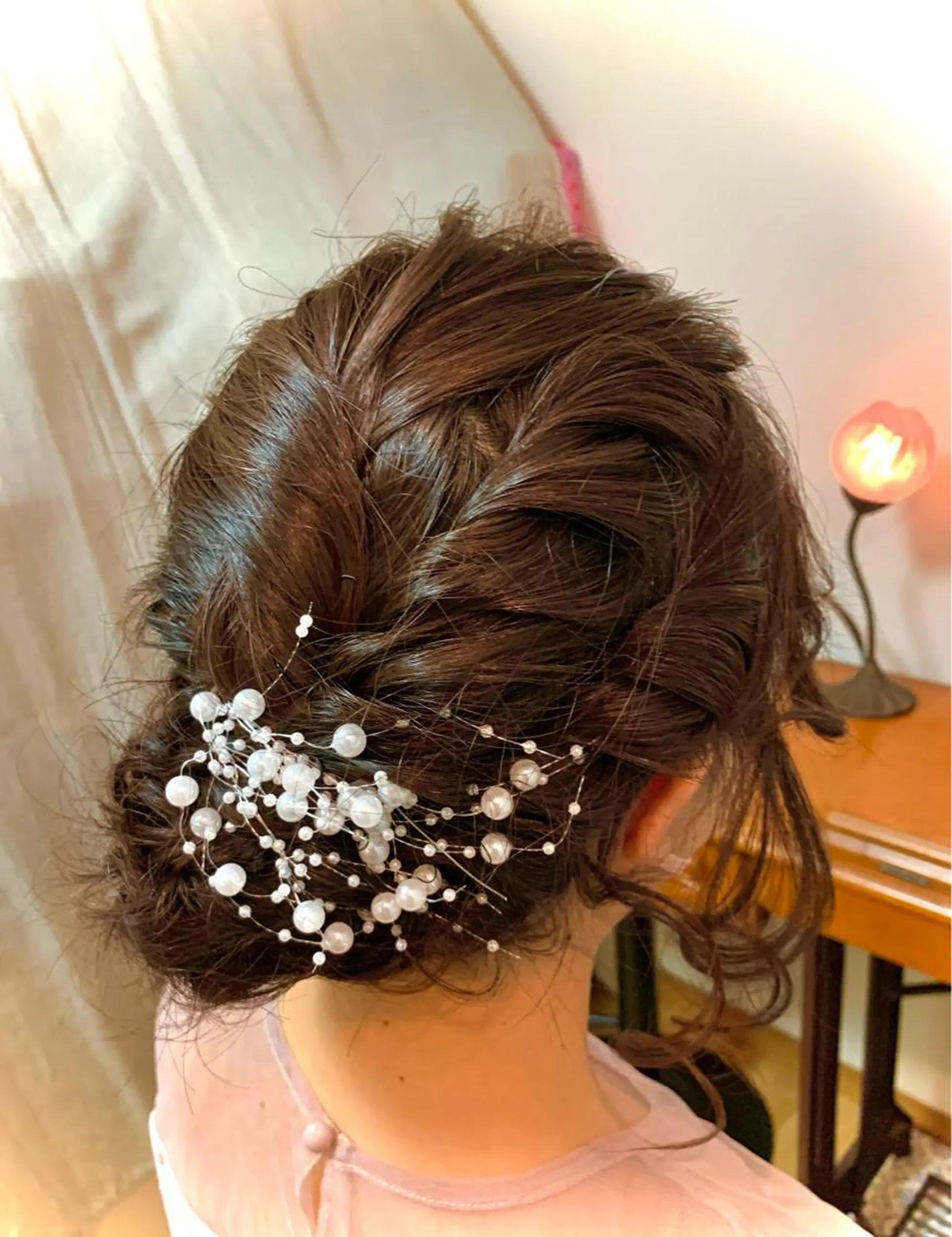 ロング ヘアアレンジ 結婚式・ブライダル 橋口 由佳子のマツエク・マツパデザイン