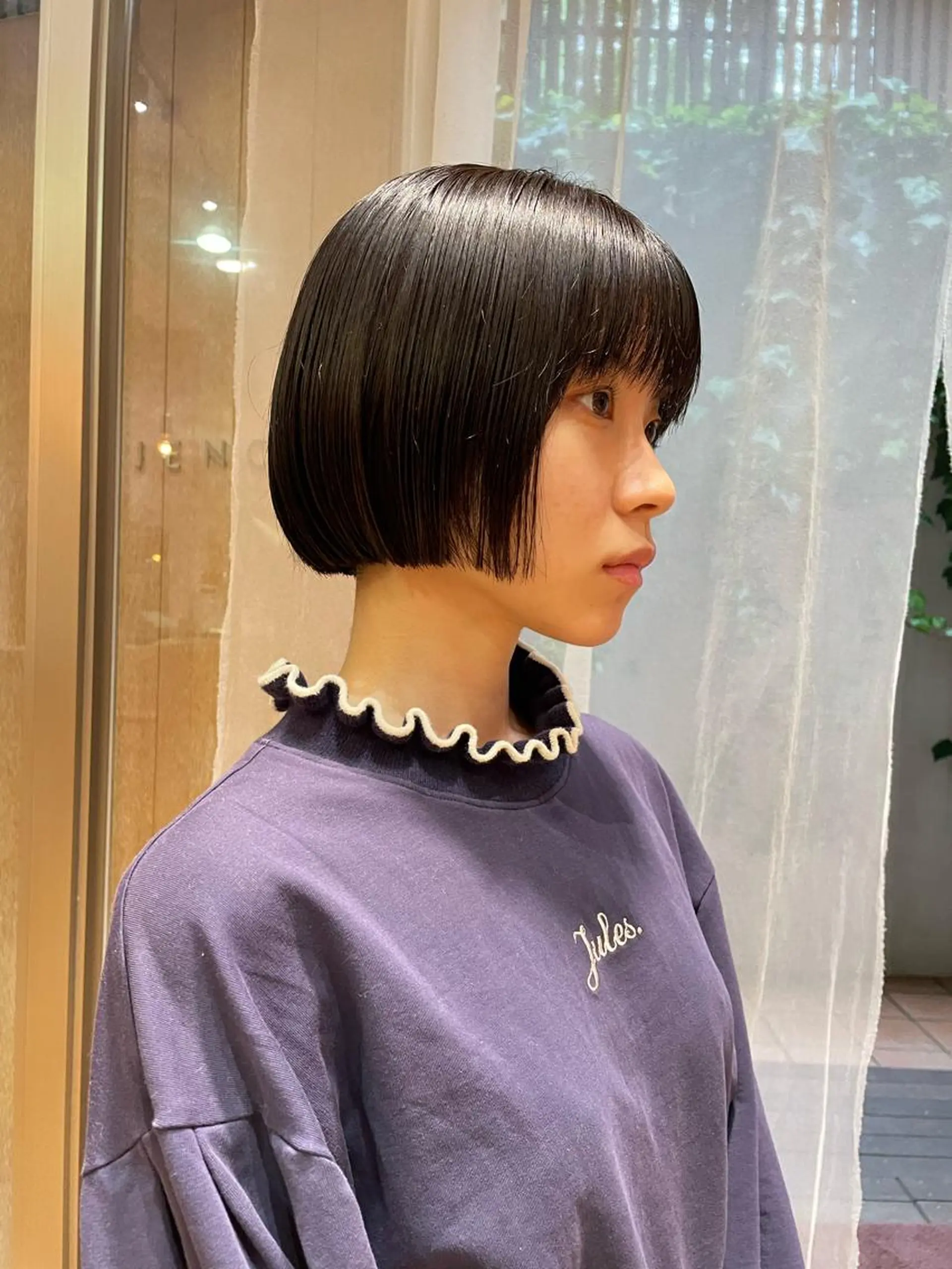 ショート カット 縮毛矯正 トリートメント ボブ/ショート 吉田竣のヘアスタイル