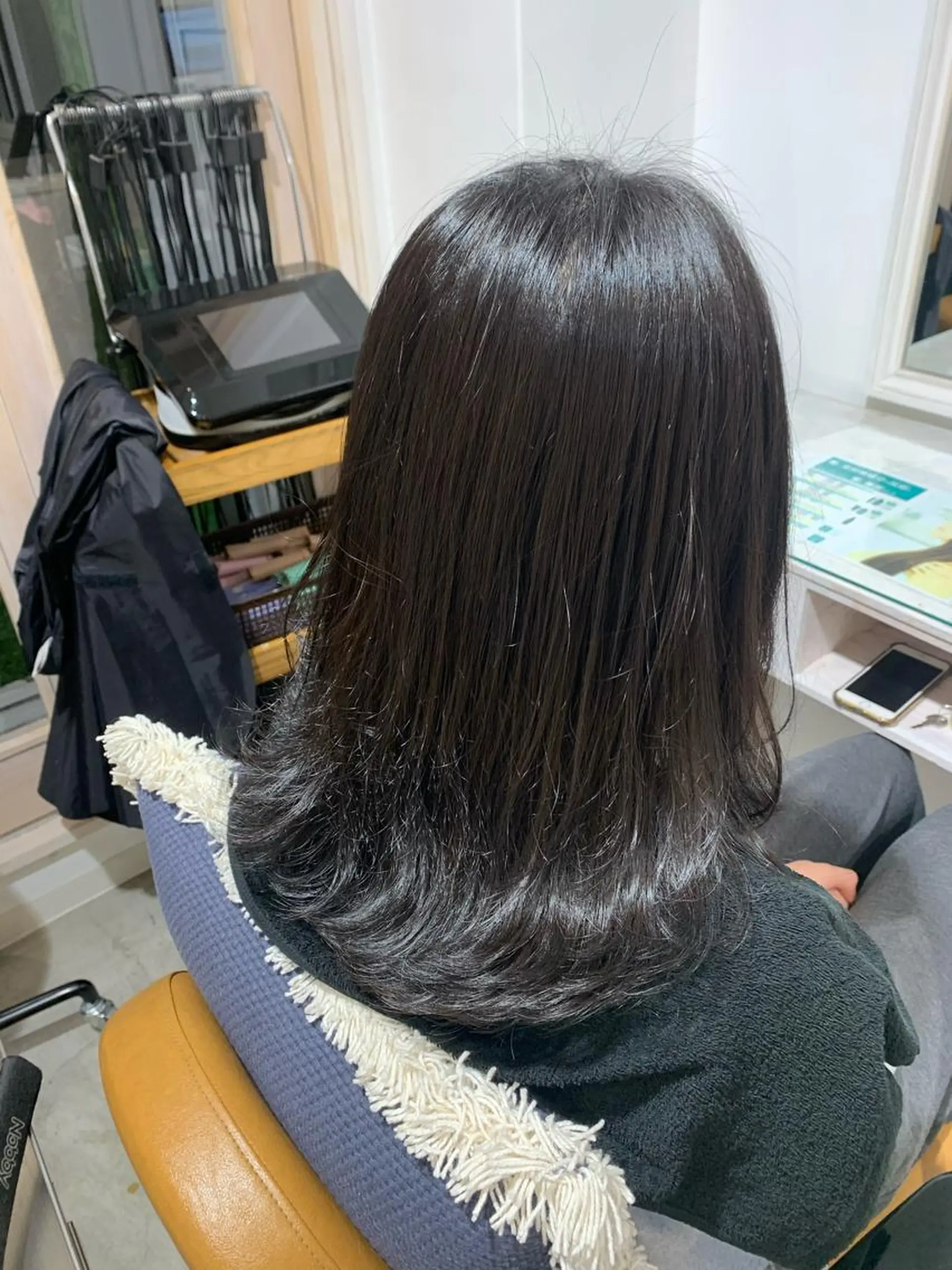 セミロング カラー ヘアカラー トリートメント Sia中野新橋 『JUNYA』のヘアスタイル