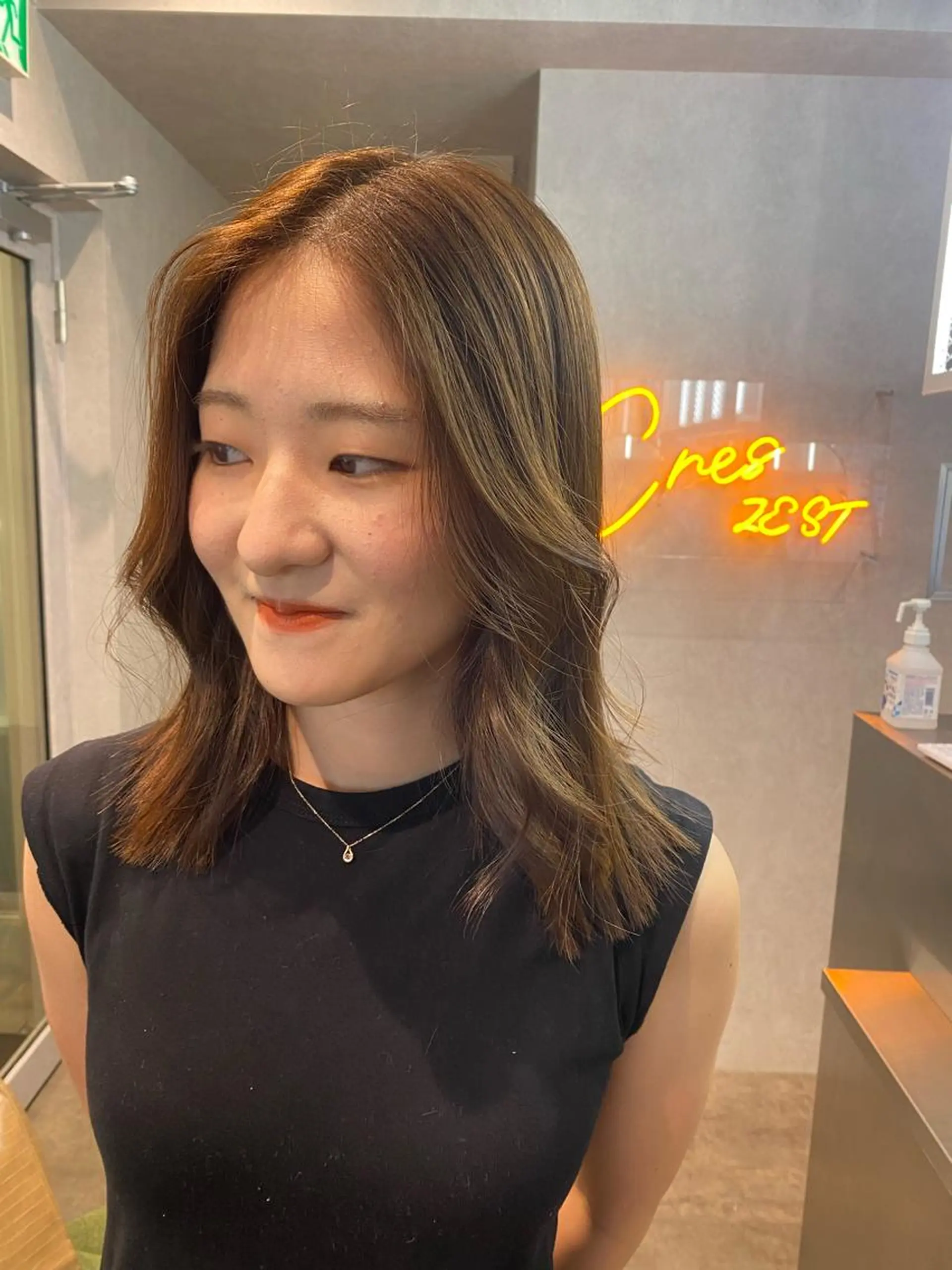 ミディアム ヘアアレンジ XENA表参道 MIKUのヘアスタイル