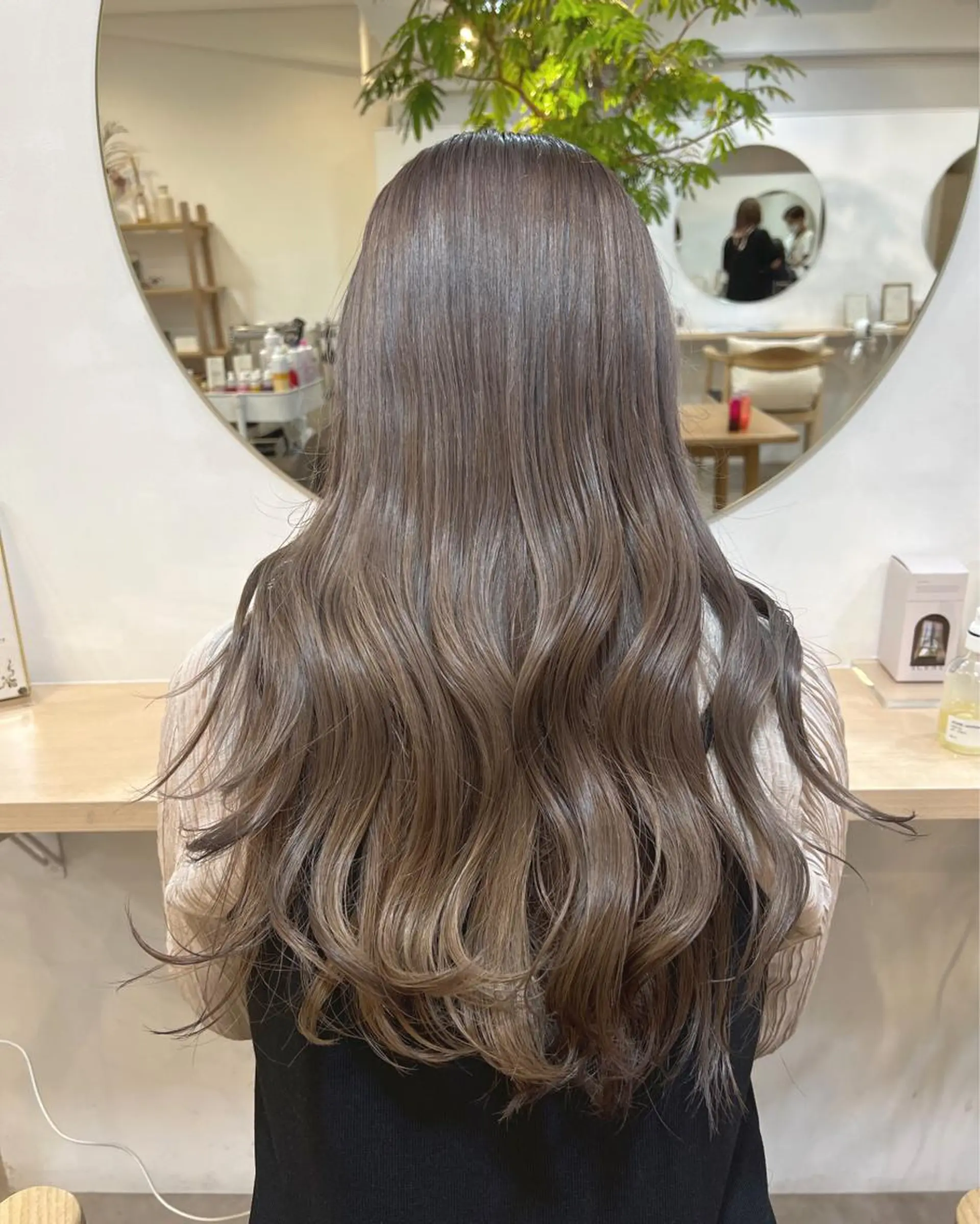 ロング カラー ショート・ボブパーマ 指名No.1かけるのヘアスタイル