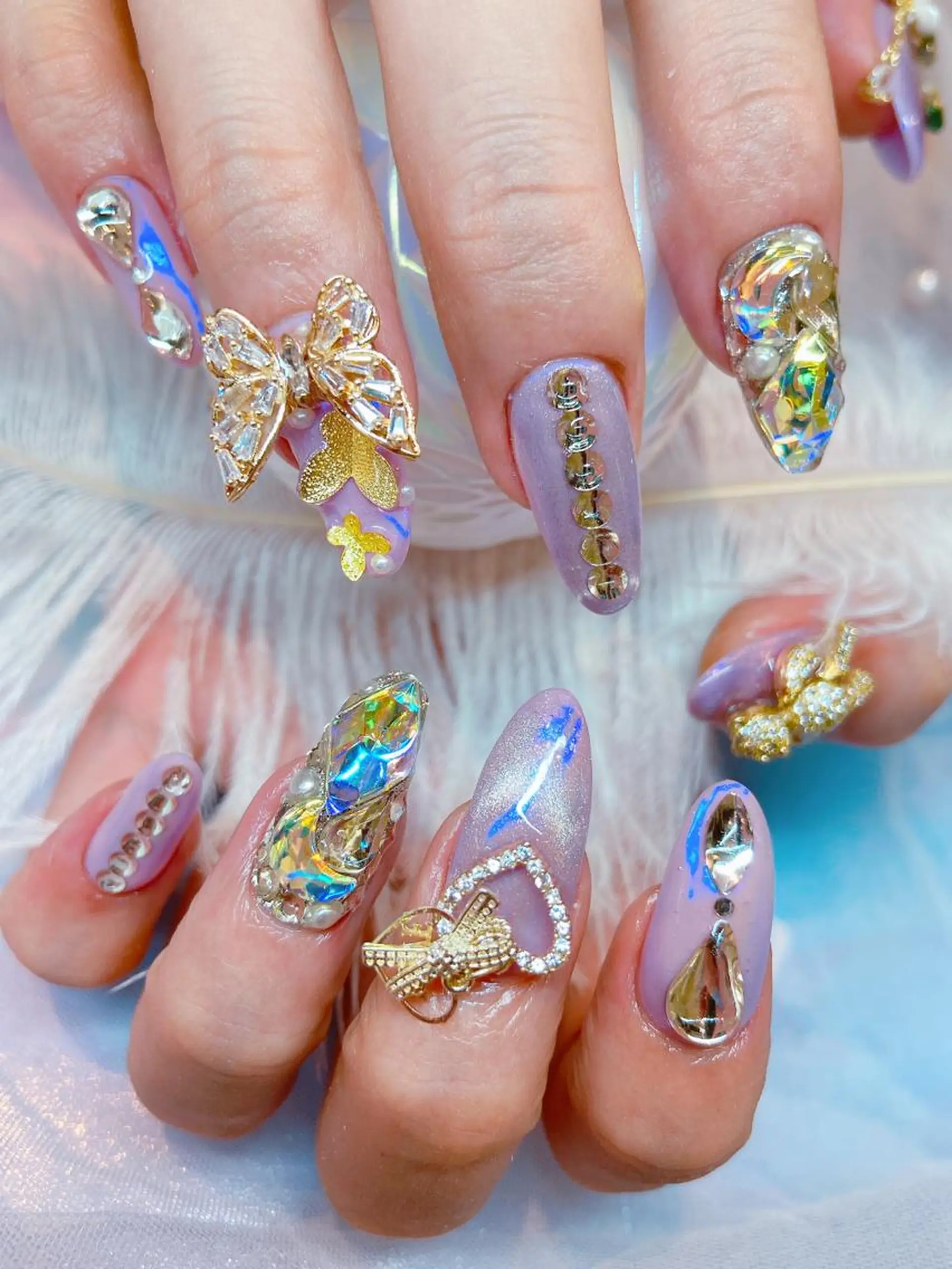 ネイル 長さだし専門店 M2　rikaのネイルデザイン