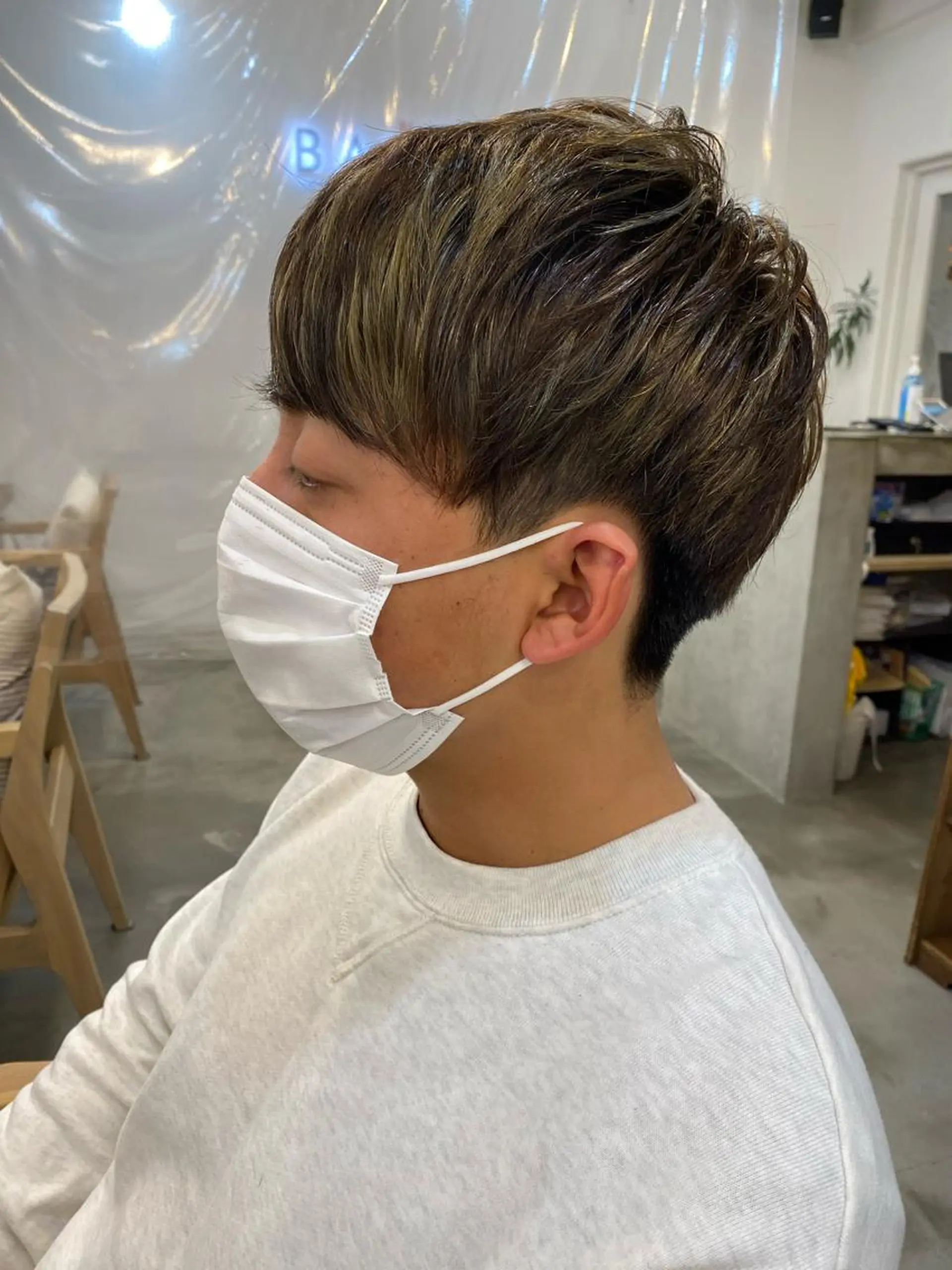 メンズ 🍃透明感スタイル yu-ka🍃のヘアスタイル