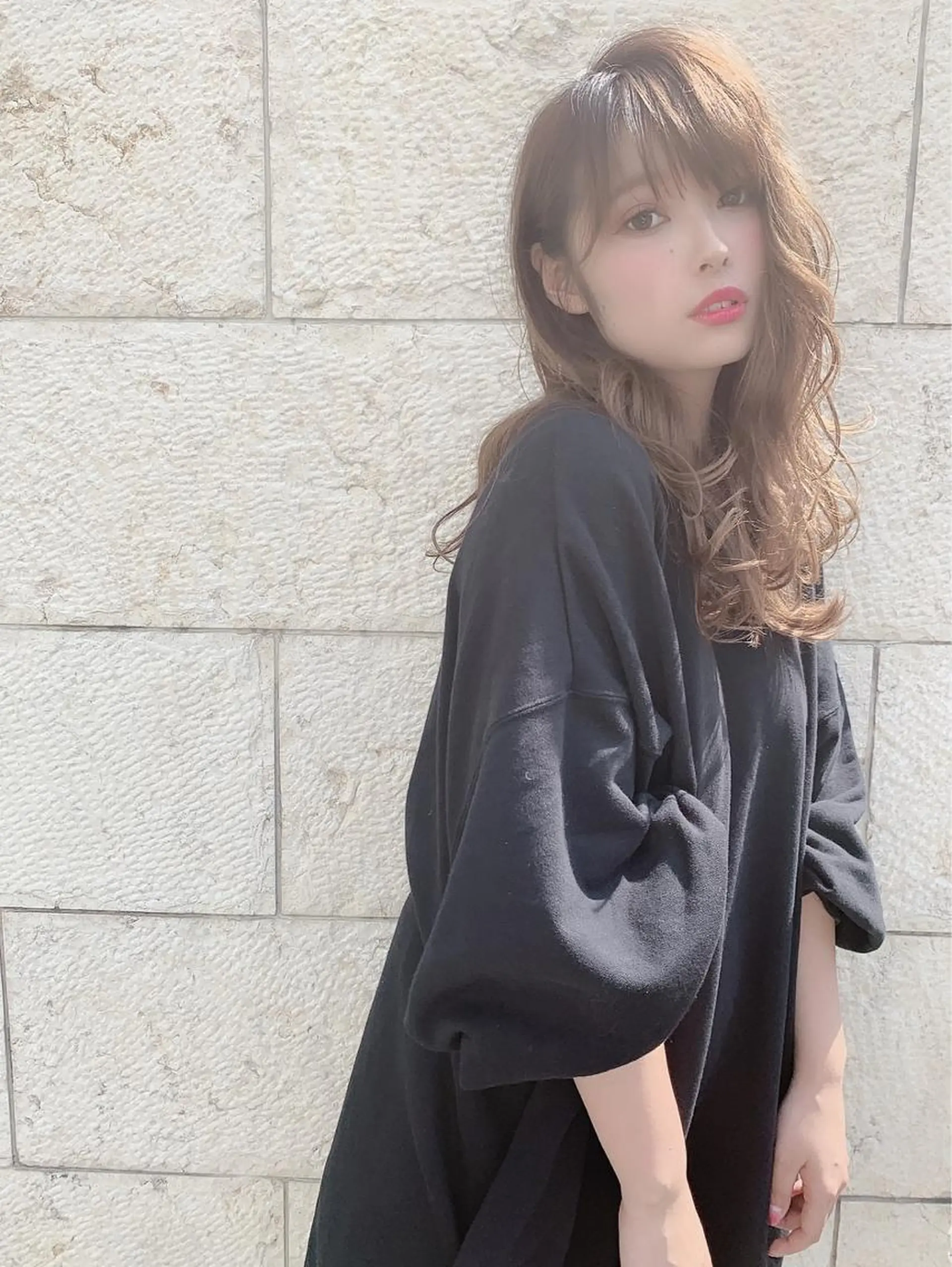 ロング SAKURA 原宿所属・なかの たくみのヘアスタイル