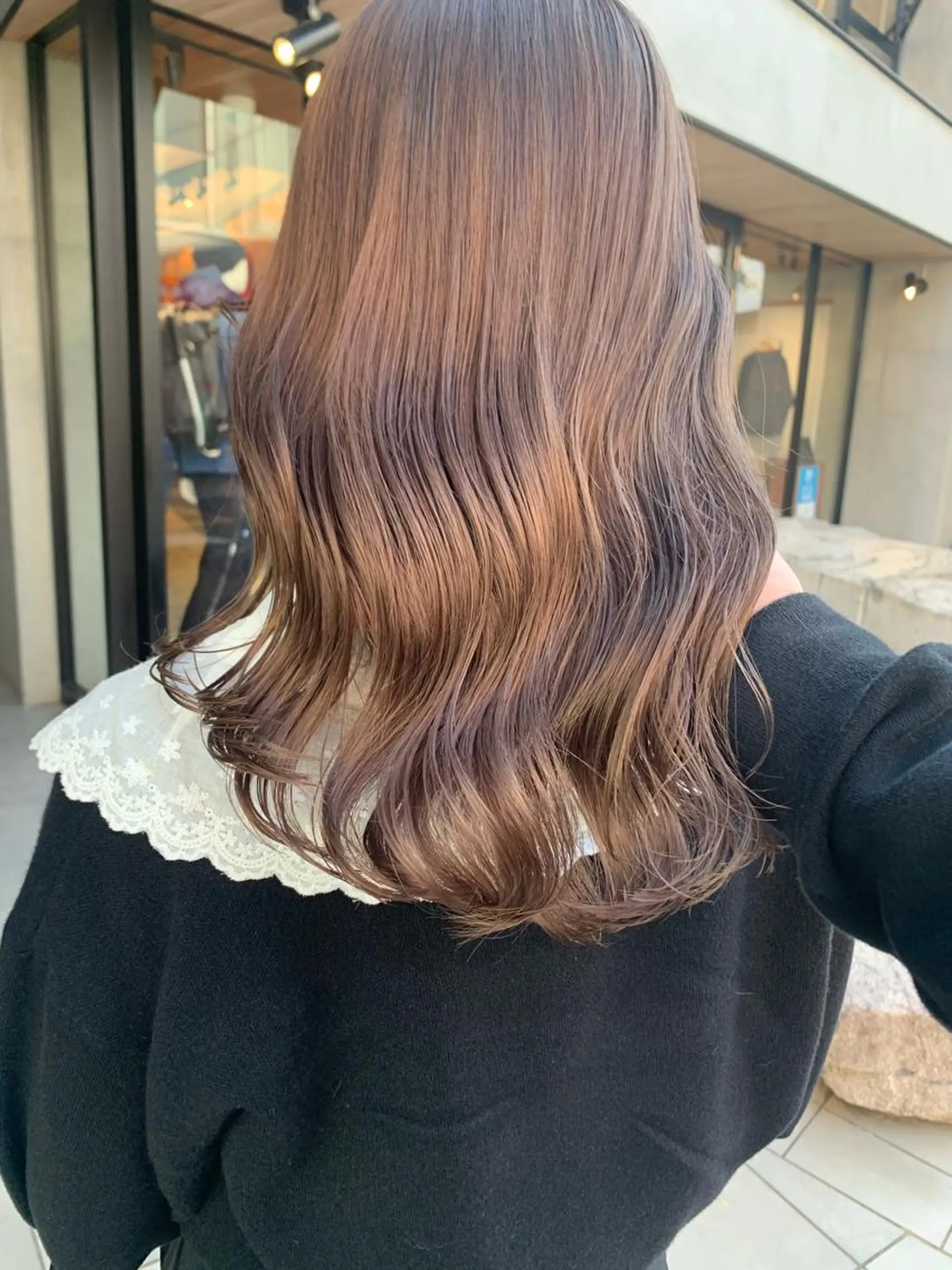 ロング カラー マツエク・マツパ ヘアカラー トリートメント ハイトーン&暗髪🔥 表参道二刀流マエダのヘアスタイル