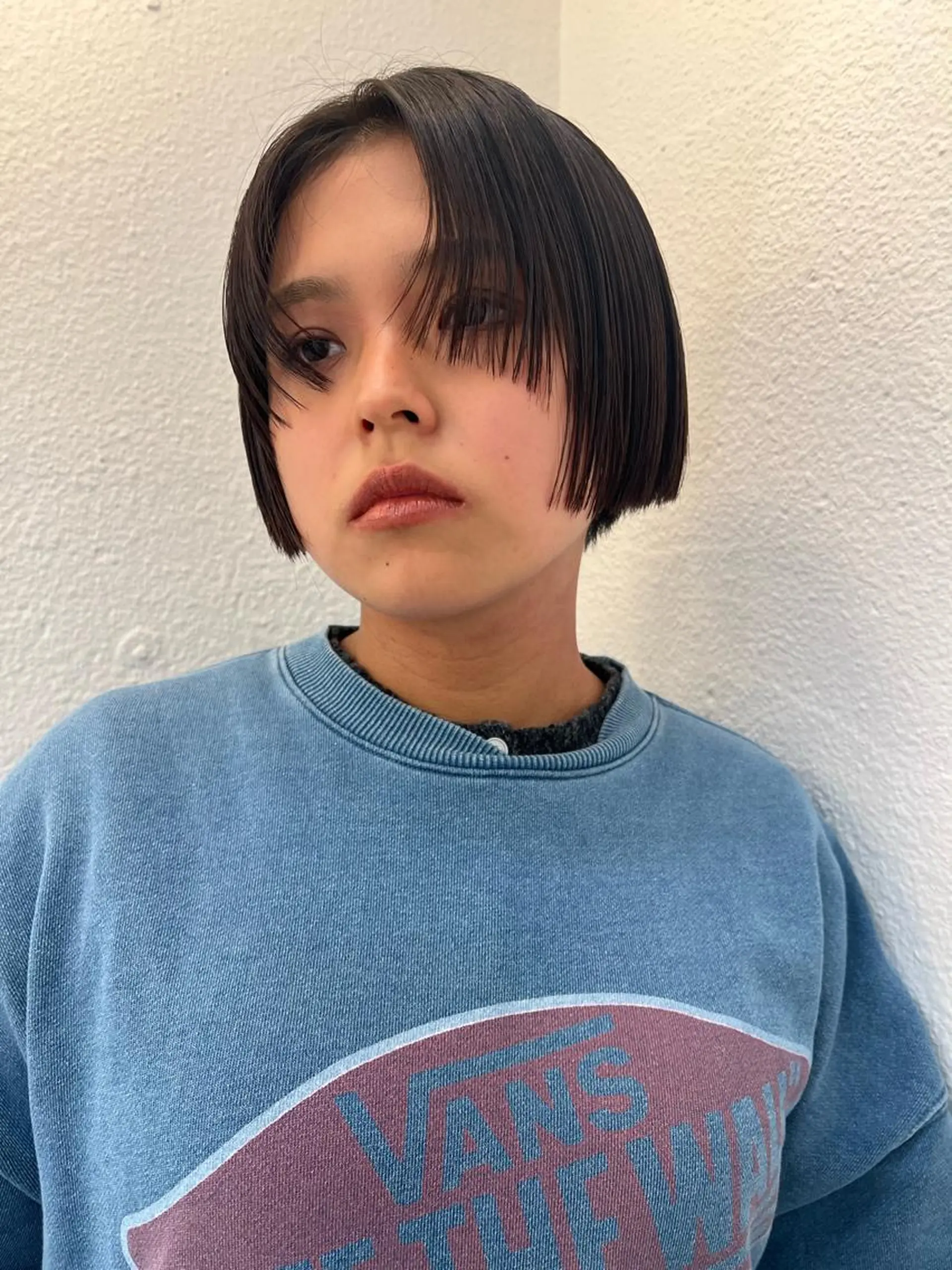 ショート ブリーチカラー🎀 韓国風/寺門美優のヘアスタイル