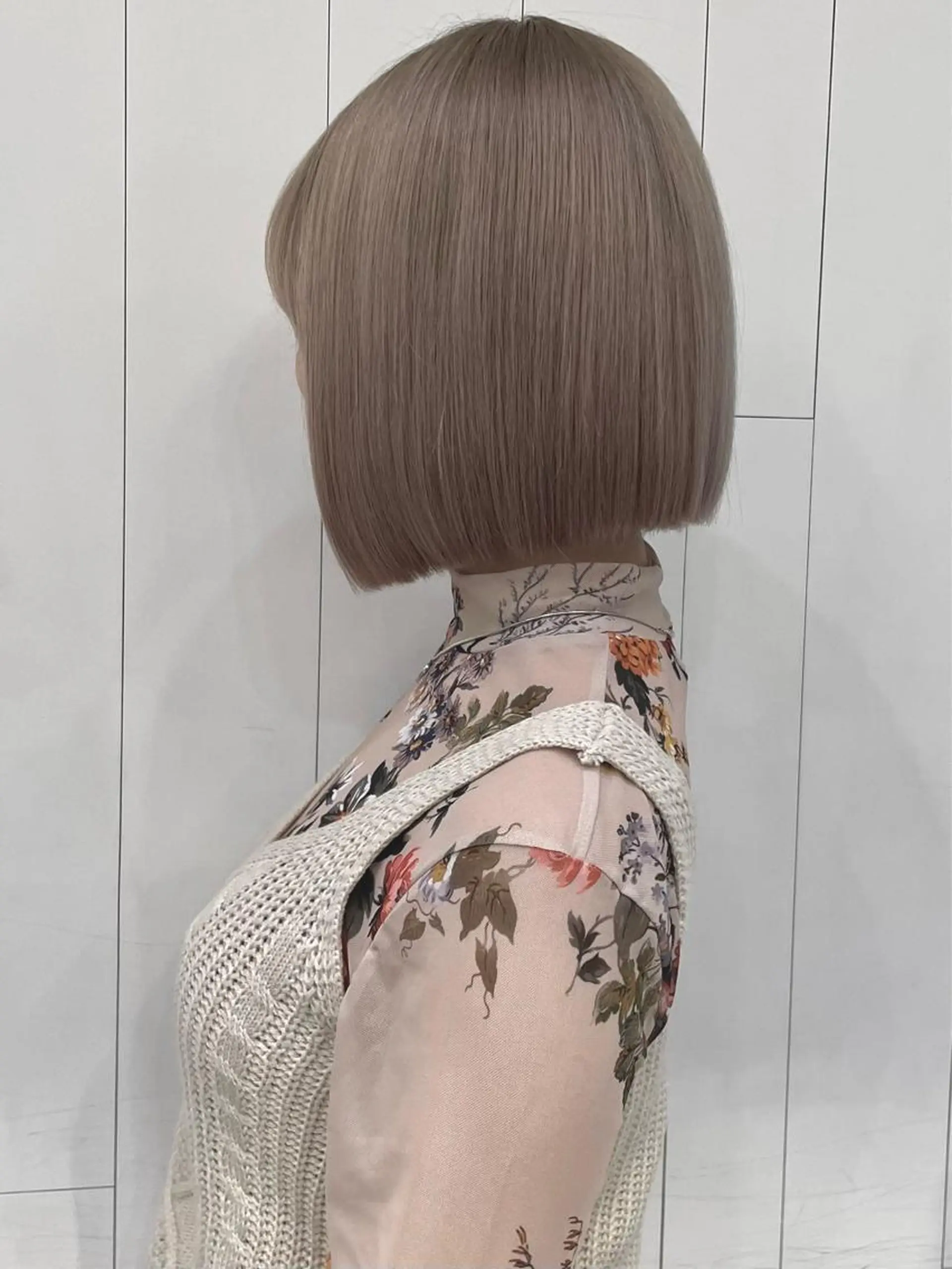 ショート カラー ボブ カット ヘアカラー トリートメント 韓国ヘア🤍 ayanaのヘアスタイル